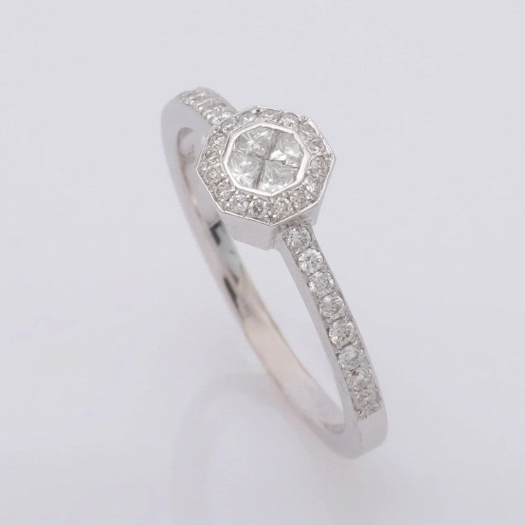 Art Deco Engagement Ring