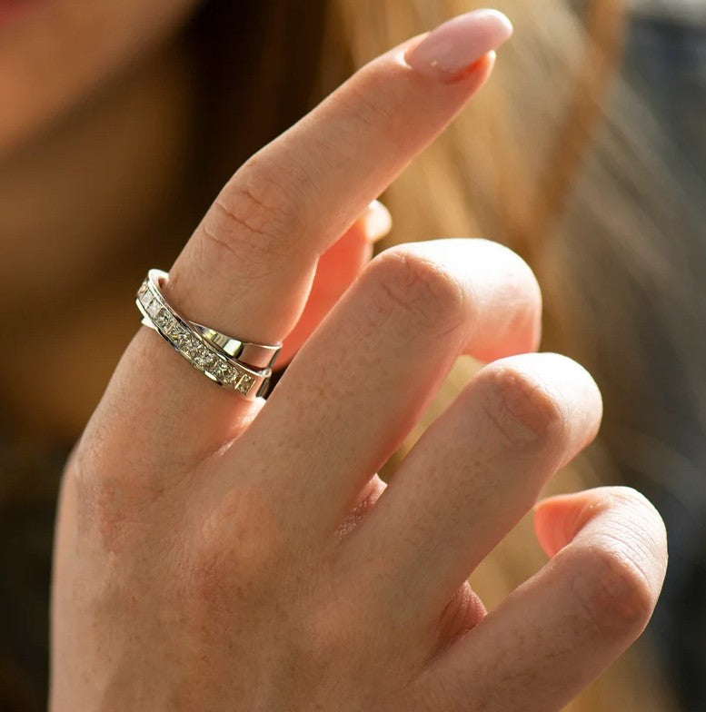 Infinity Diamonds Ring