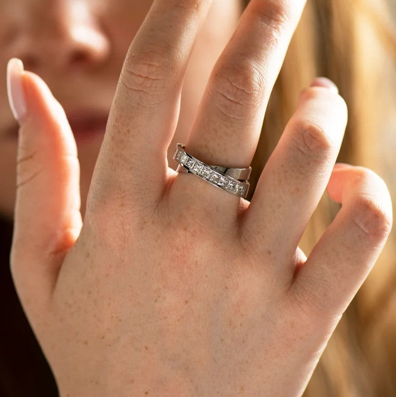 Infinity Diamonds Ring