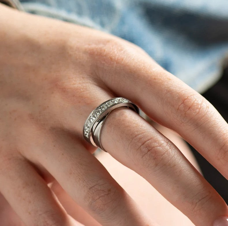 Infinity Diamonds Ring