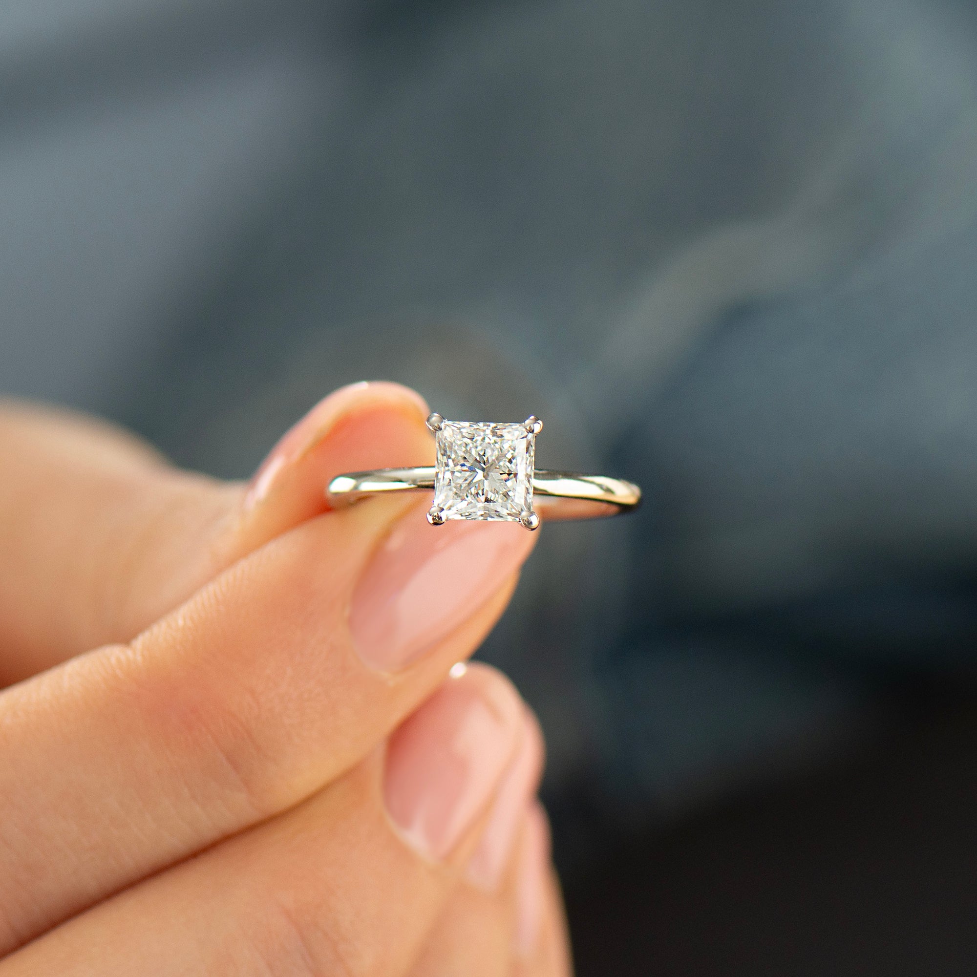 Classic Princess Engagement Ring