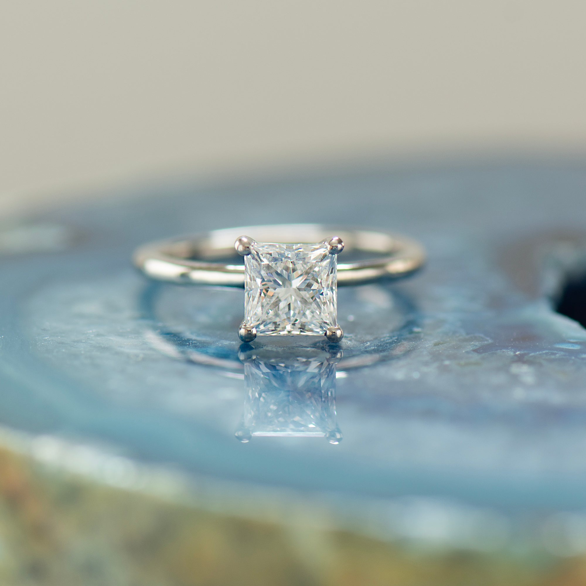 Classic Princess Engagement Ring