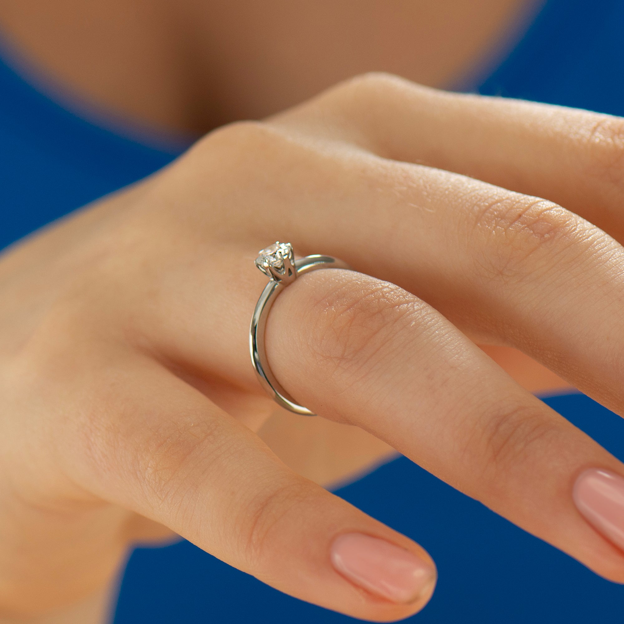 Dainty Classy Engagement Ring