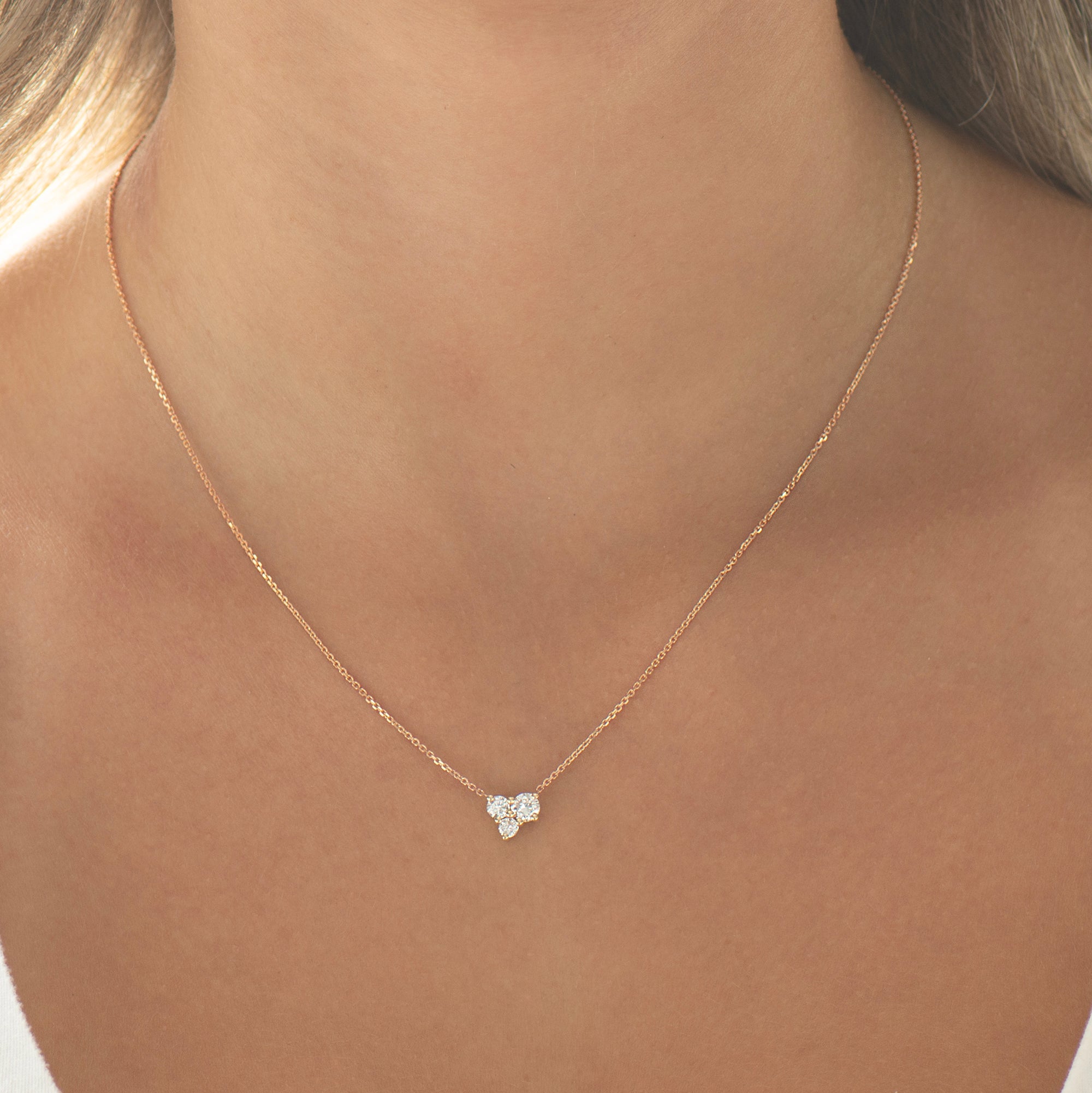 Asymmetric Heart Necklace