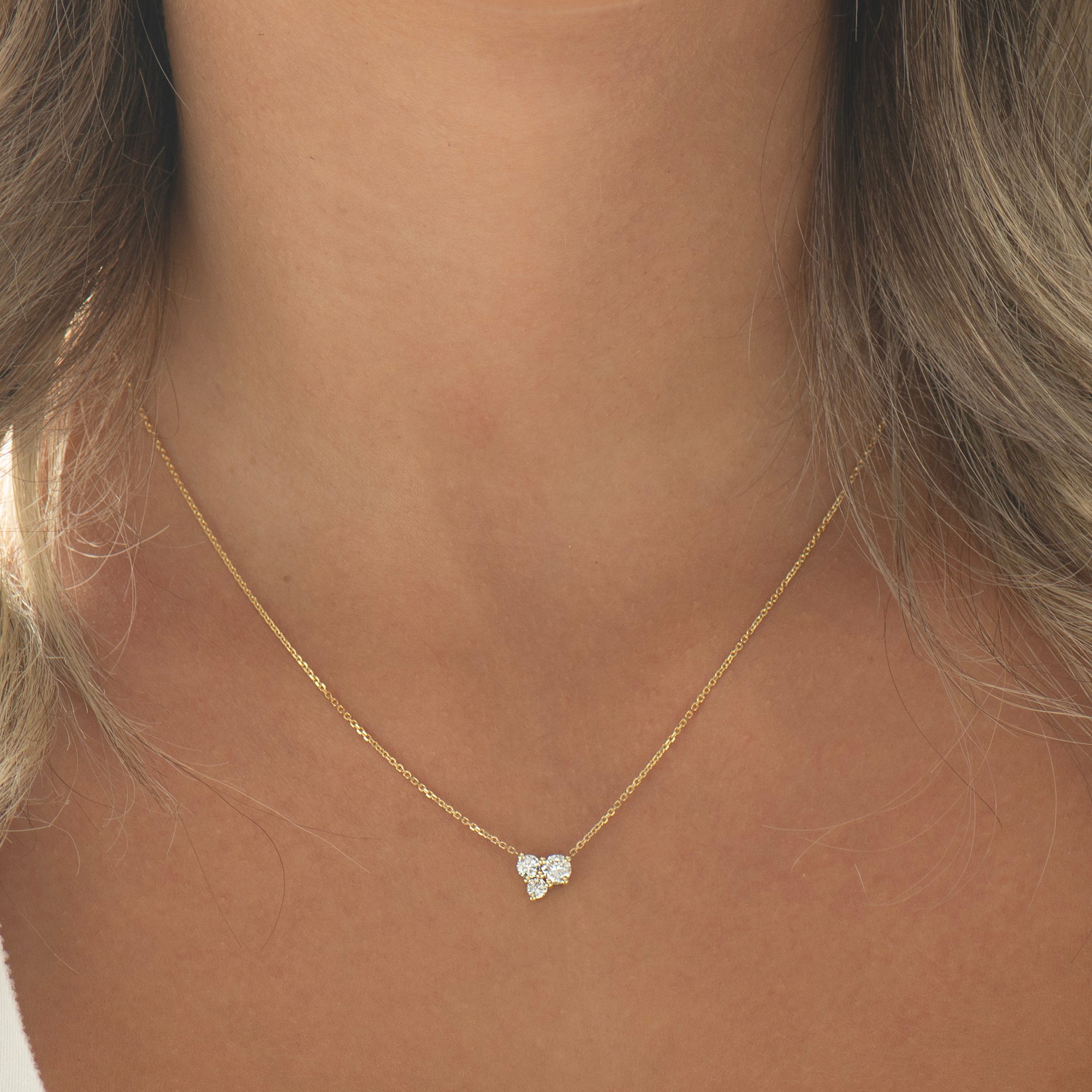 Asymmetric Heart Necklace