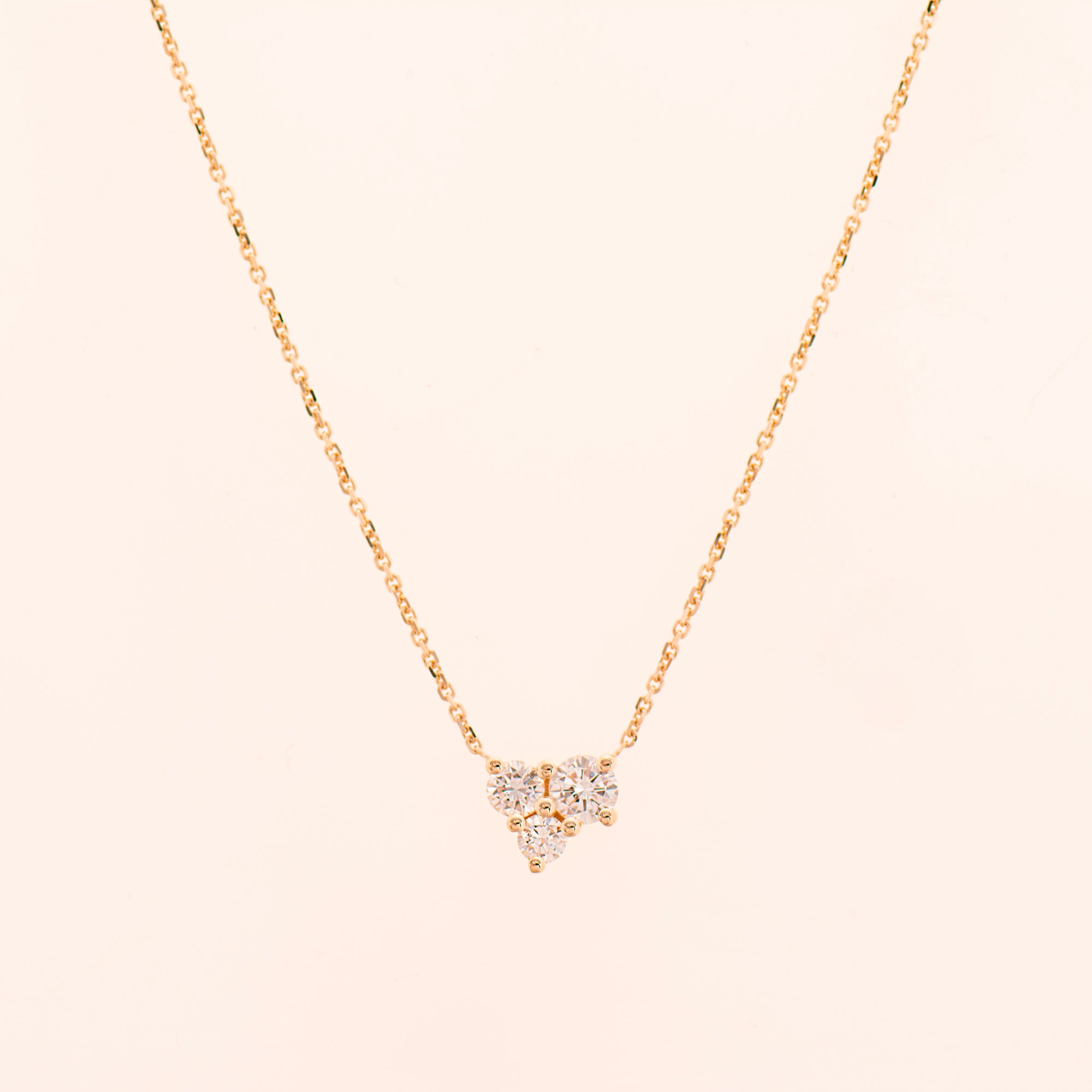 Asymmetric Heart Necklace
