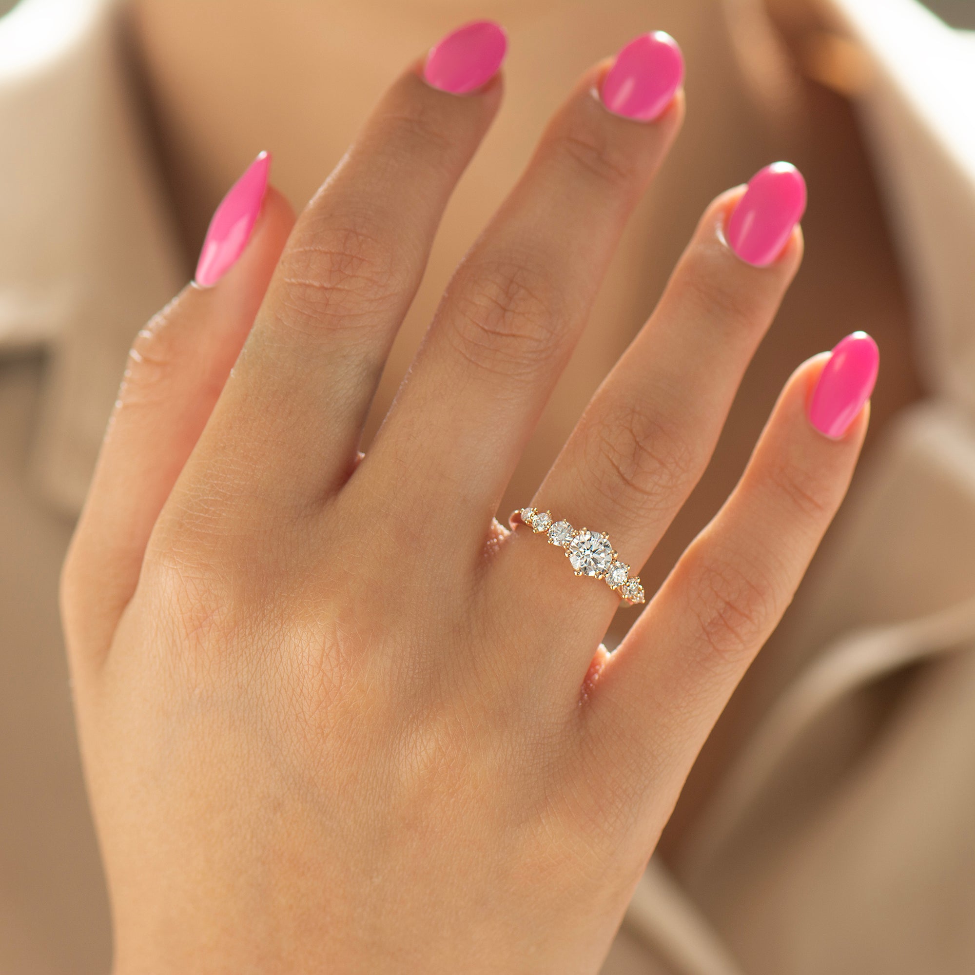 Royal Crown Engagement Ring