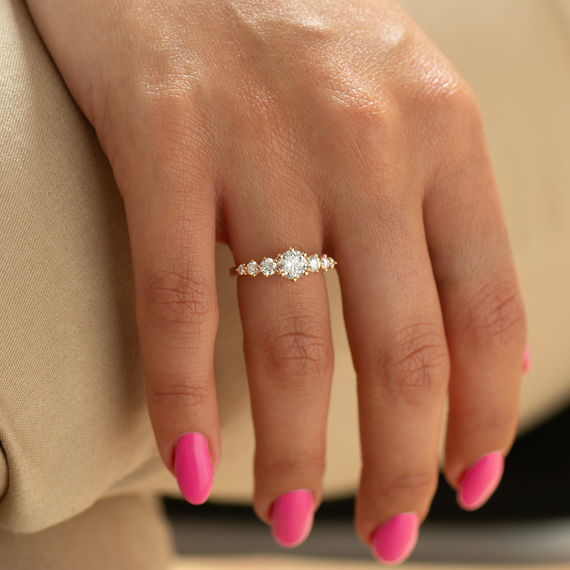 Royal Crown Engagement Ring