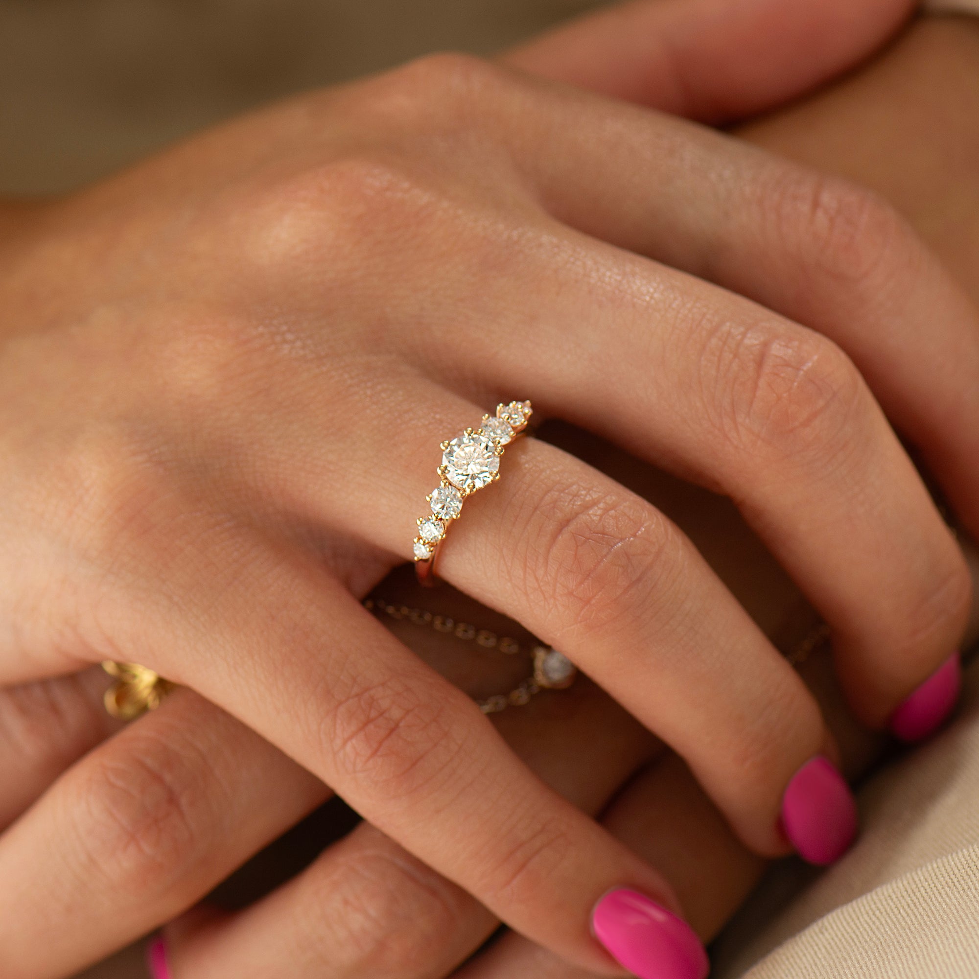 Royal Crown Engagement Ring