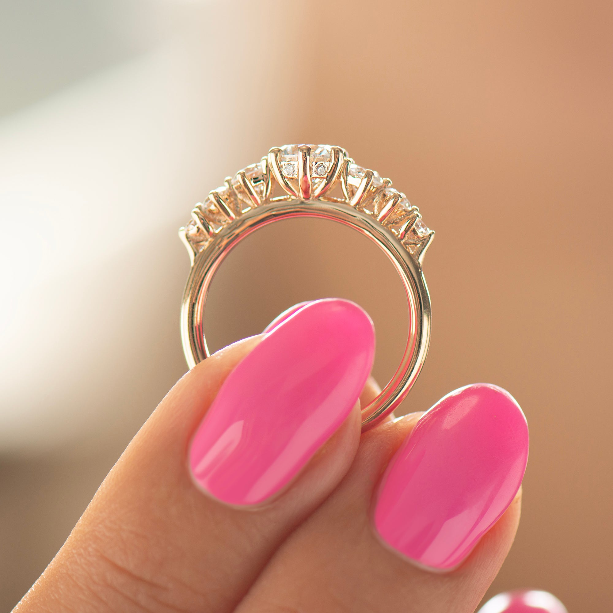 Royal Crown Engagement Ring