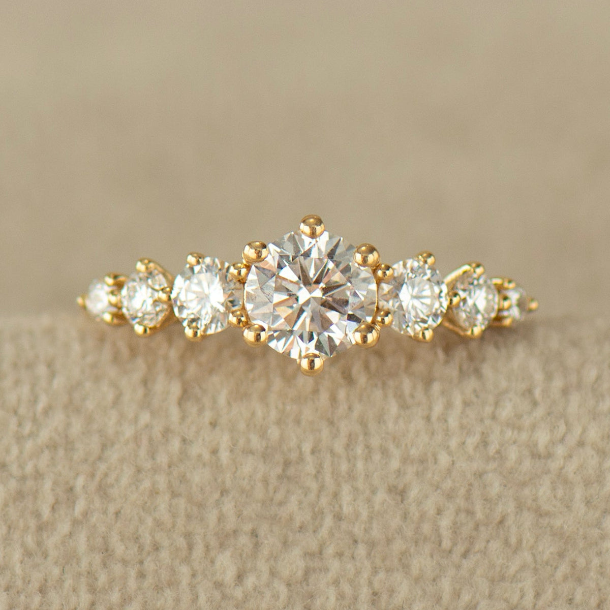 Royal Crown Engagement Ring