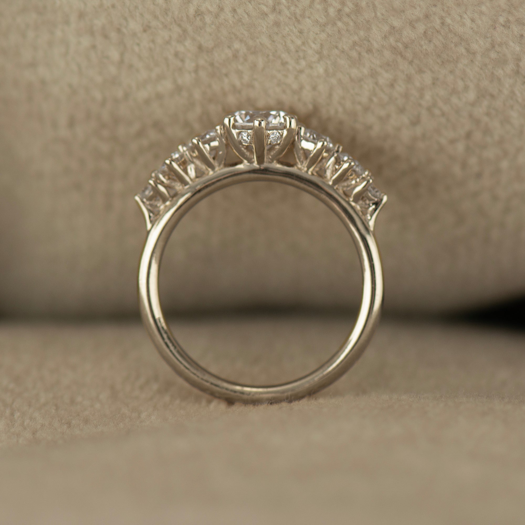 Royal Crown Engagement Ring