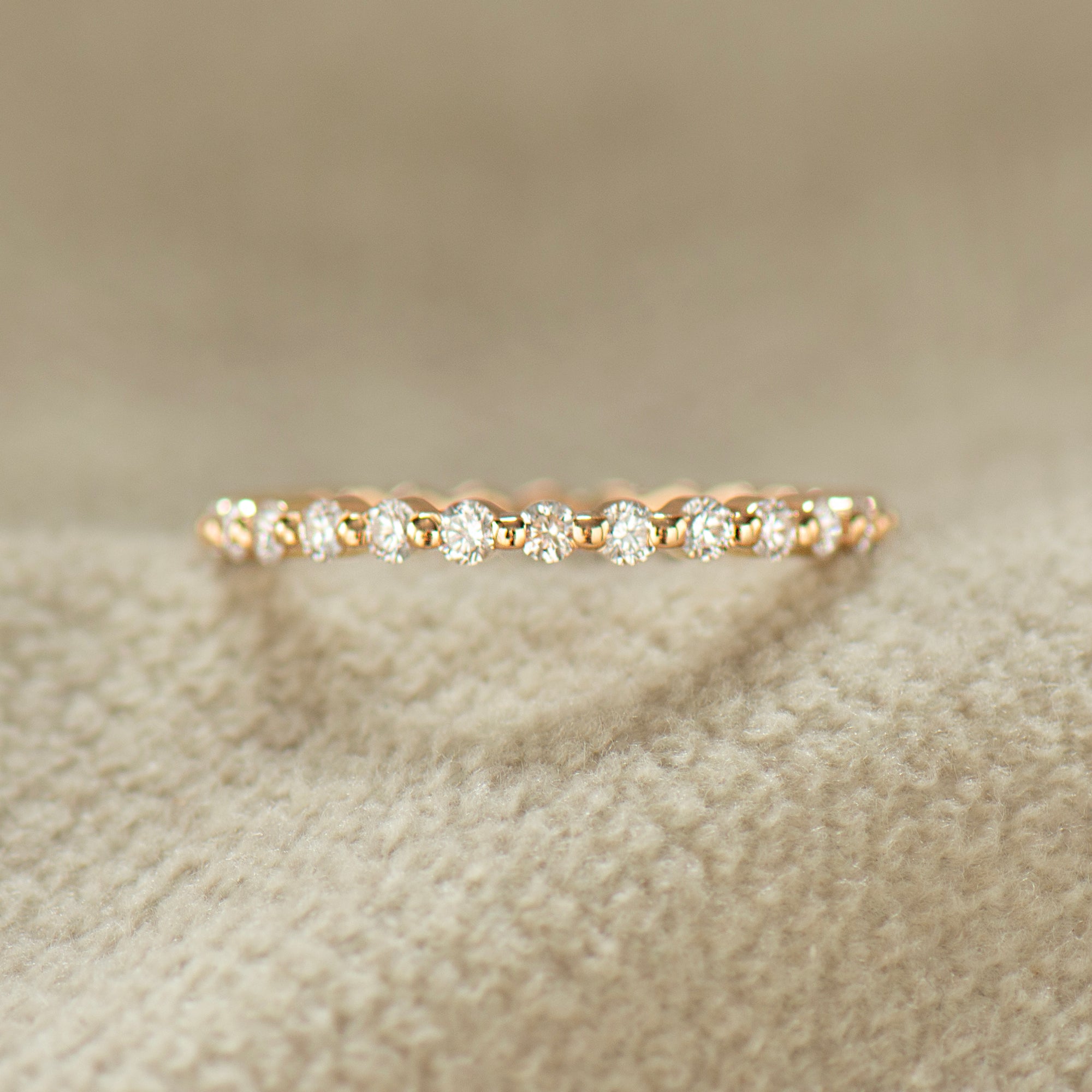 Eternity Bubble Diamonds Ring