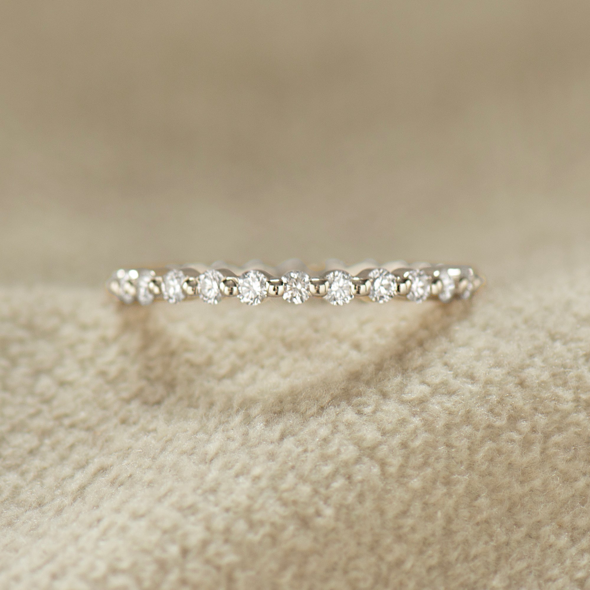 Eternity Bubble Diamonds Ring