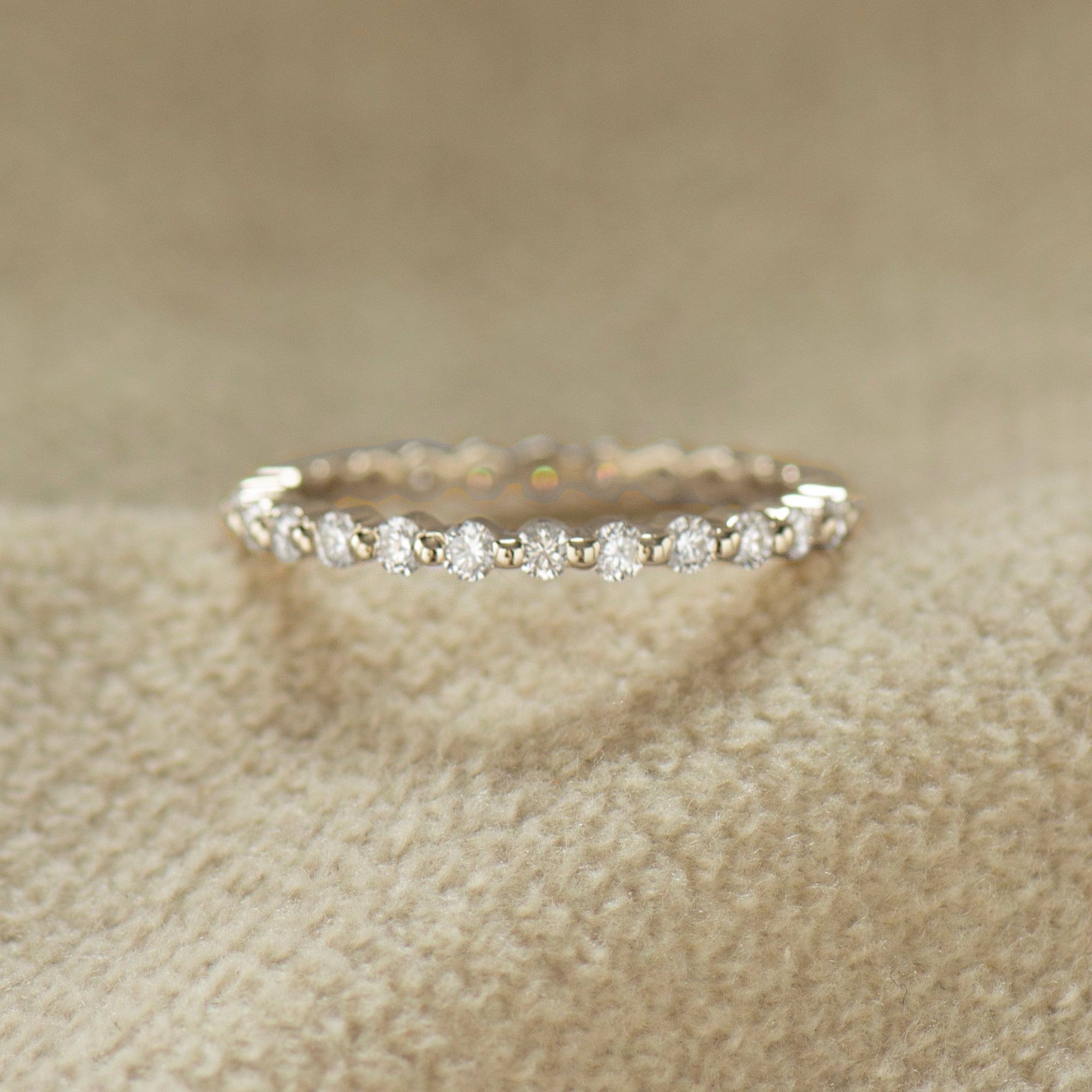 Eternity Bubble Diamonds Ring