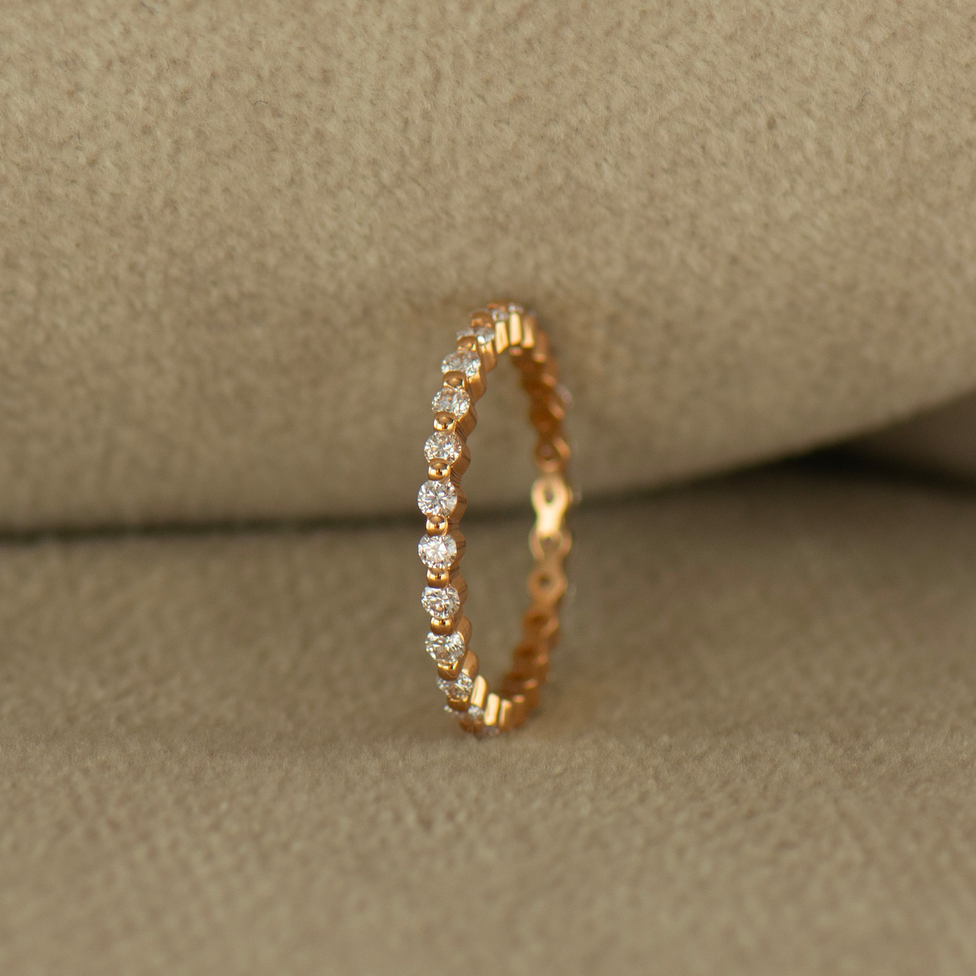 Eternity Bubble Diamonds Ring