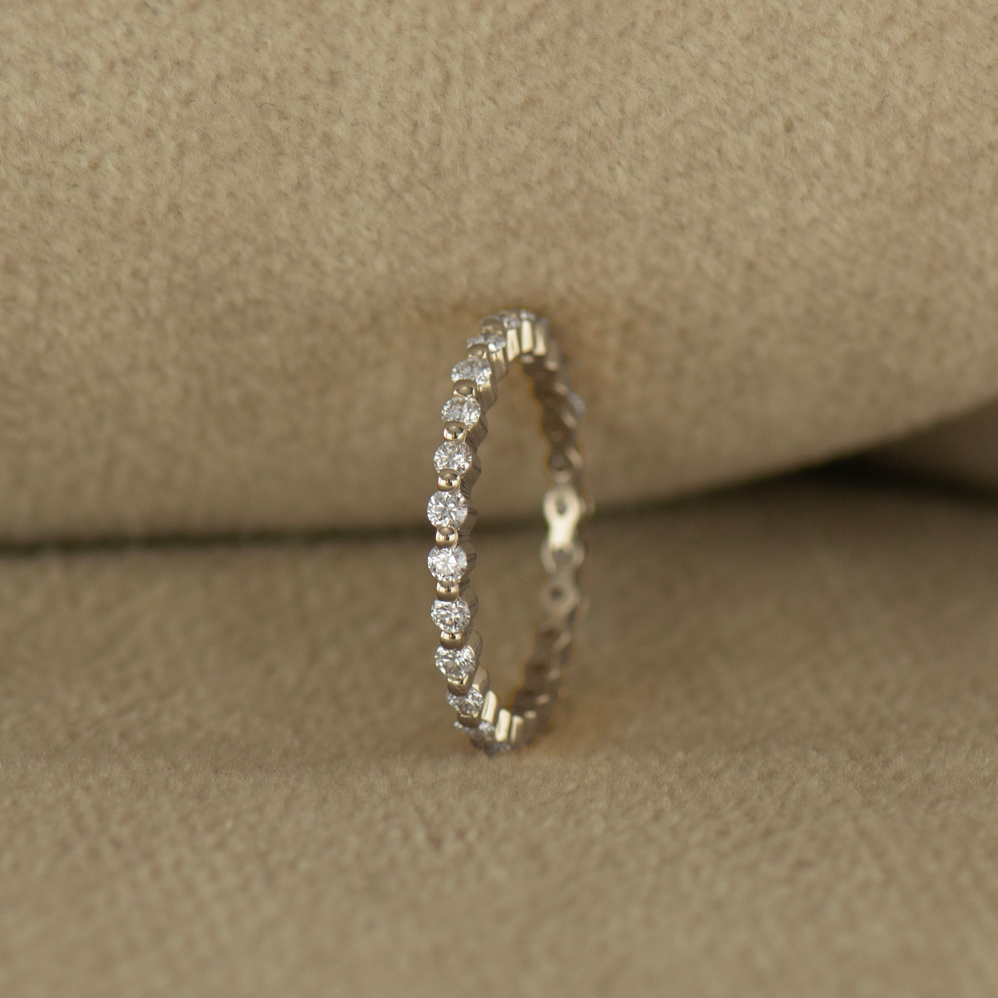 Eternity Bubble Diamonds Ring
