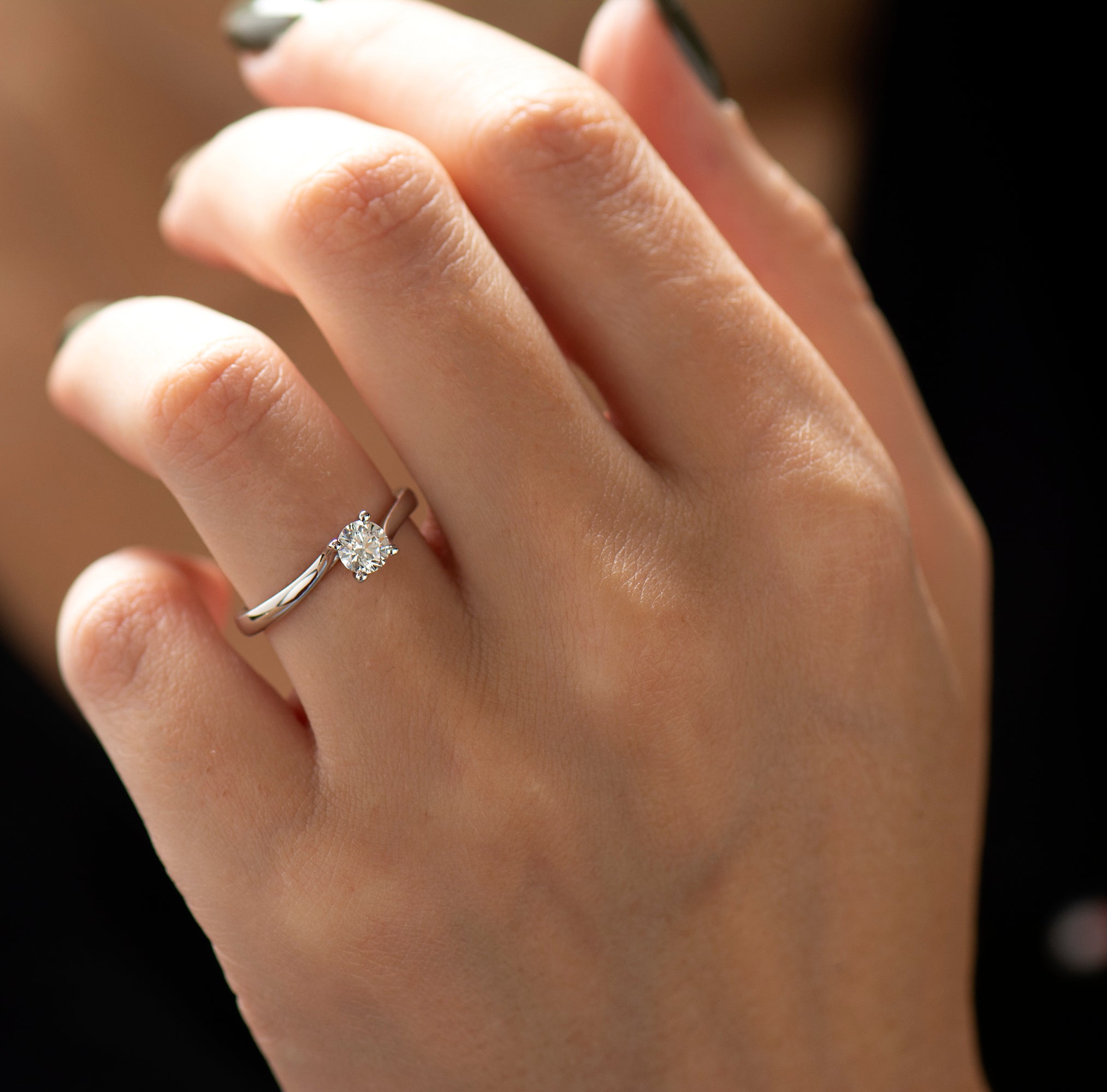Bypass Engagement Ring