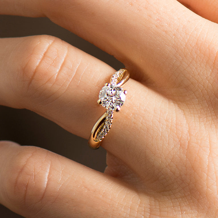 Knot Engagement Ring