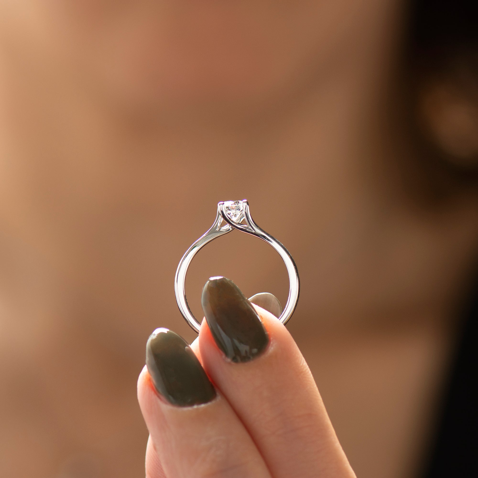 Bypass Engagement Ring