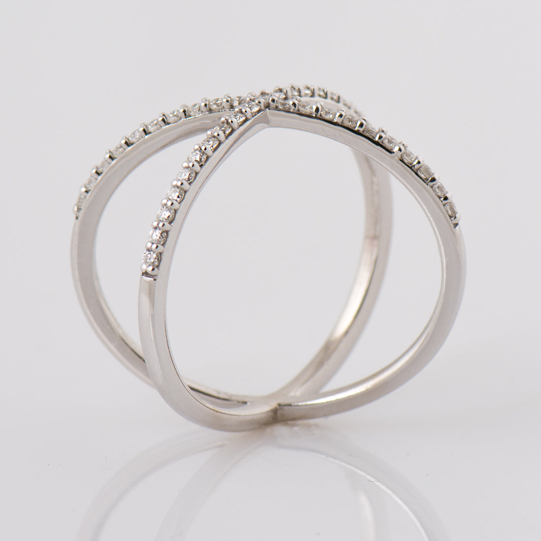 X Diamond Ring