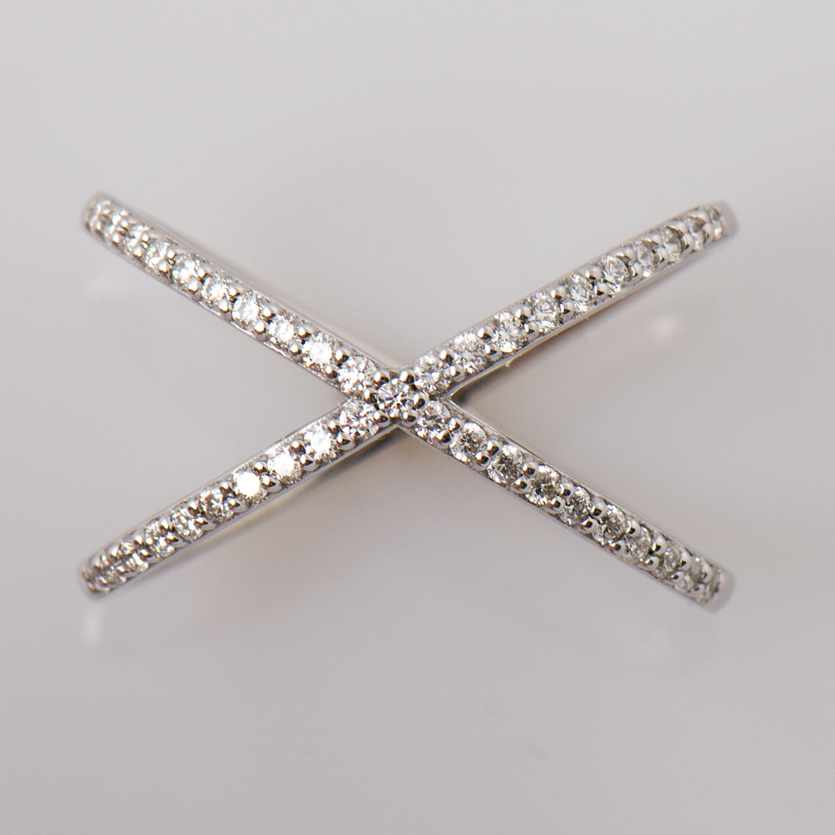 X Diamond Ring