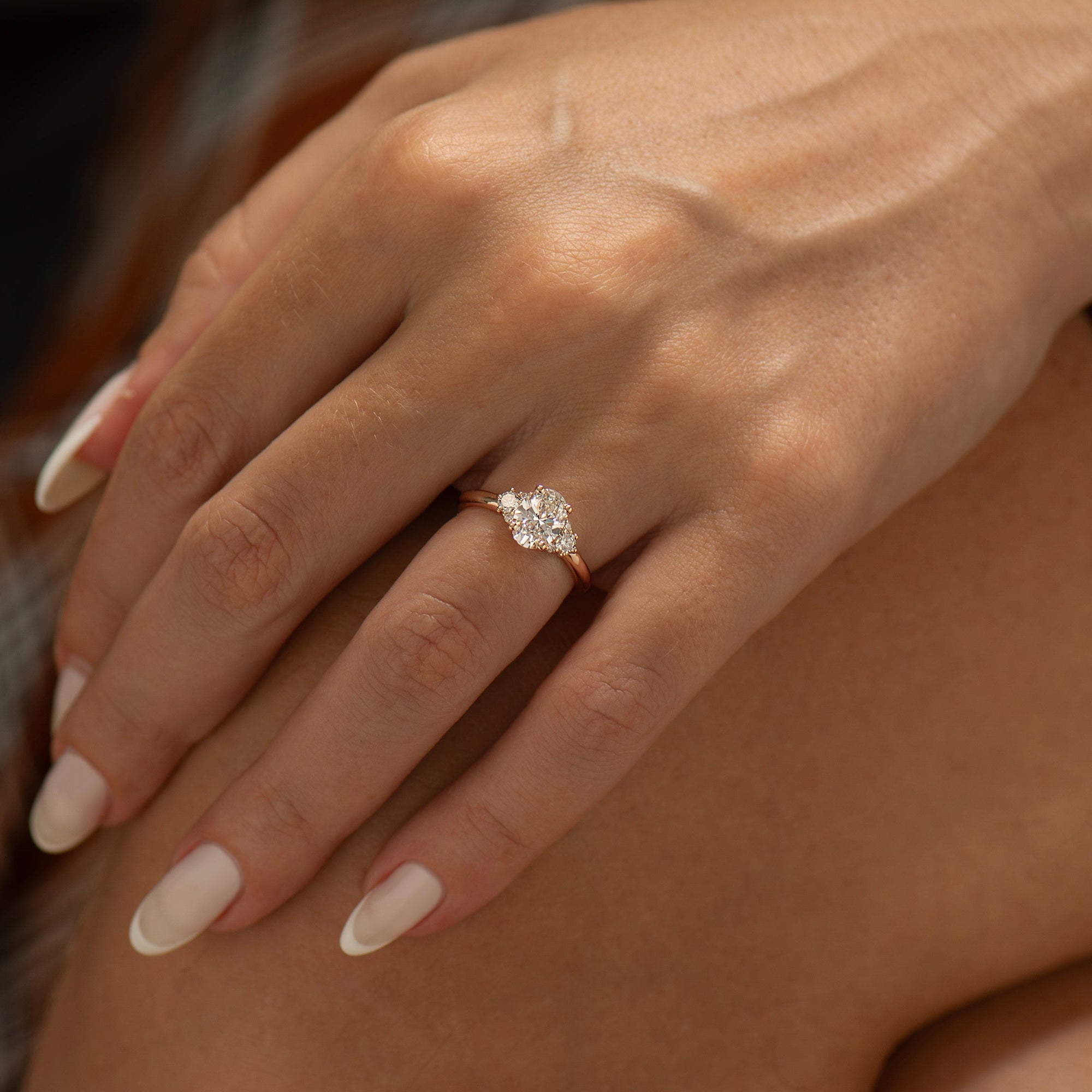 Oval Diamond Engagement Ring