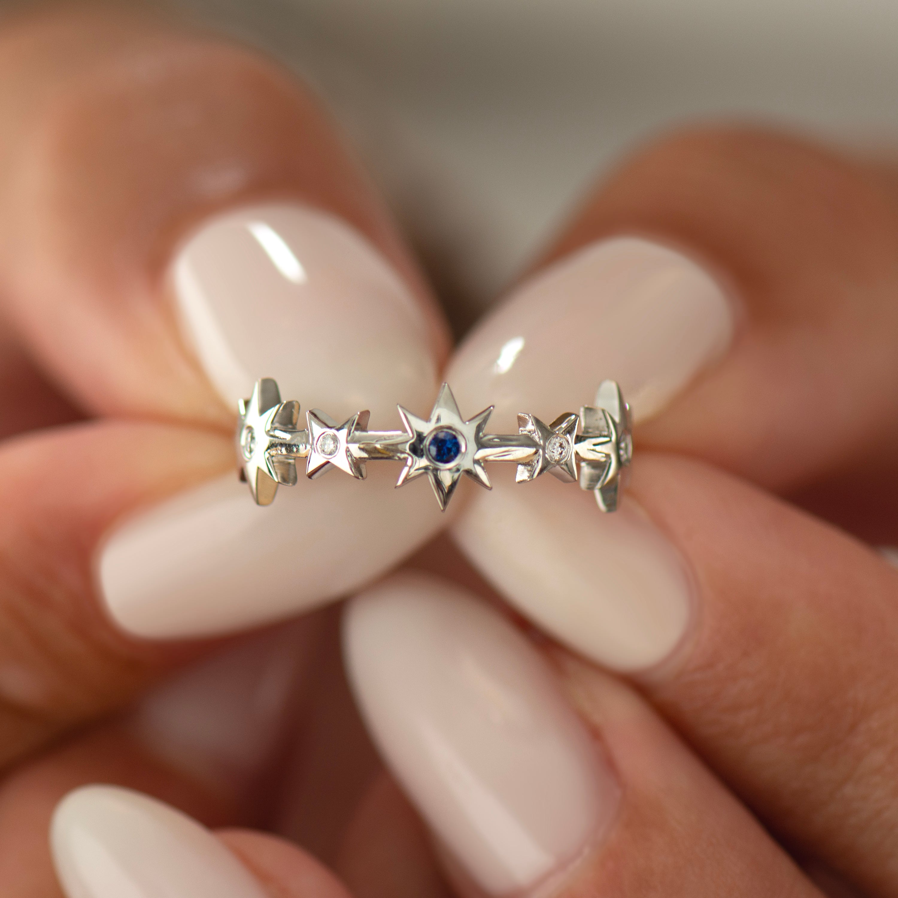 Celestial Five Stars Ring