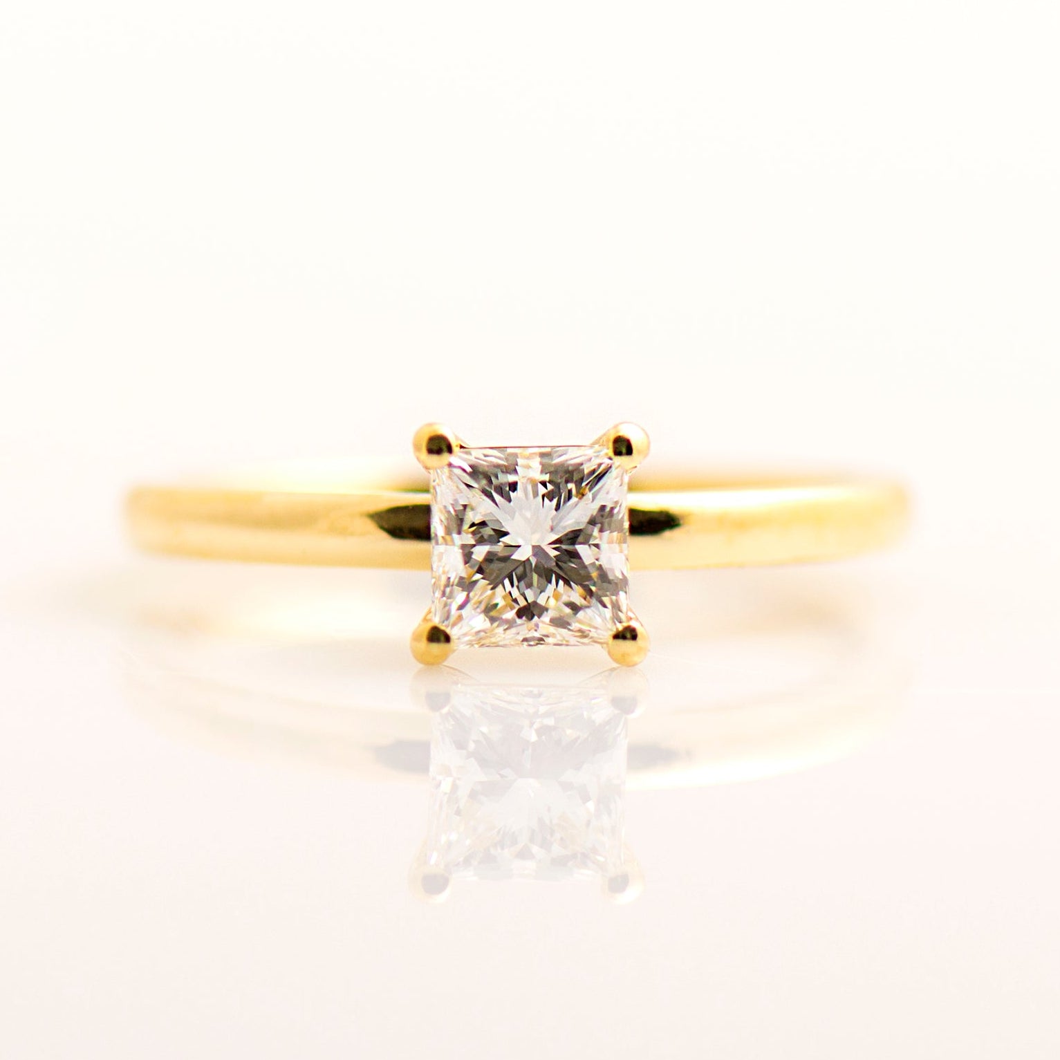 Classy Princess Engagement Ring
