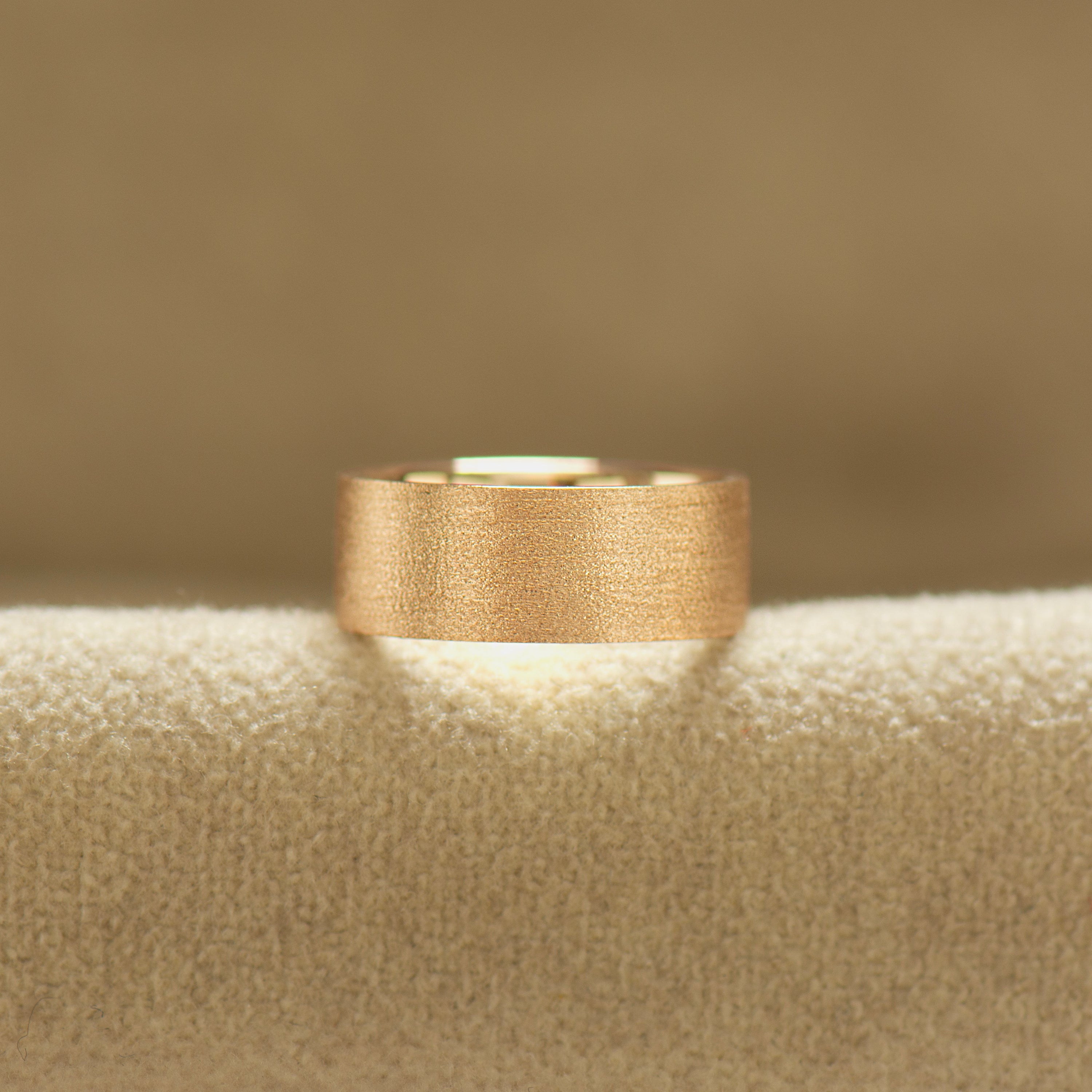 6mm Brushed Wedding Ring