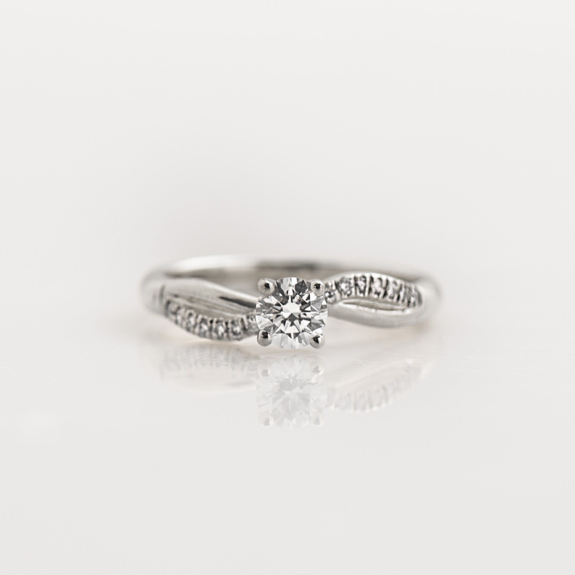 Twisted Engagement Ring