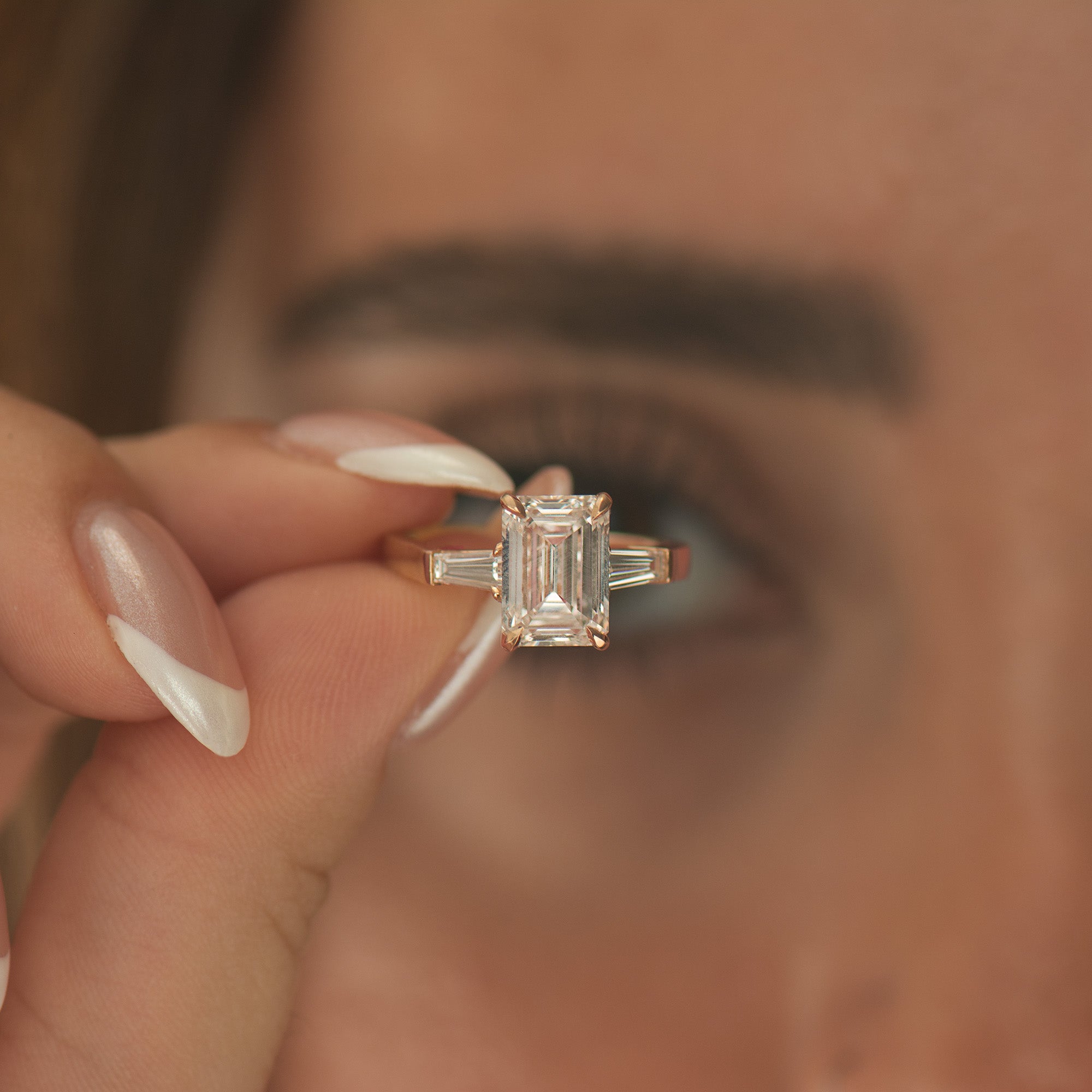 Emerald Cut Engagement Ring