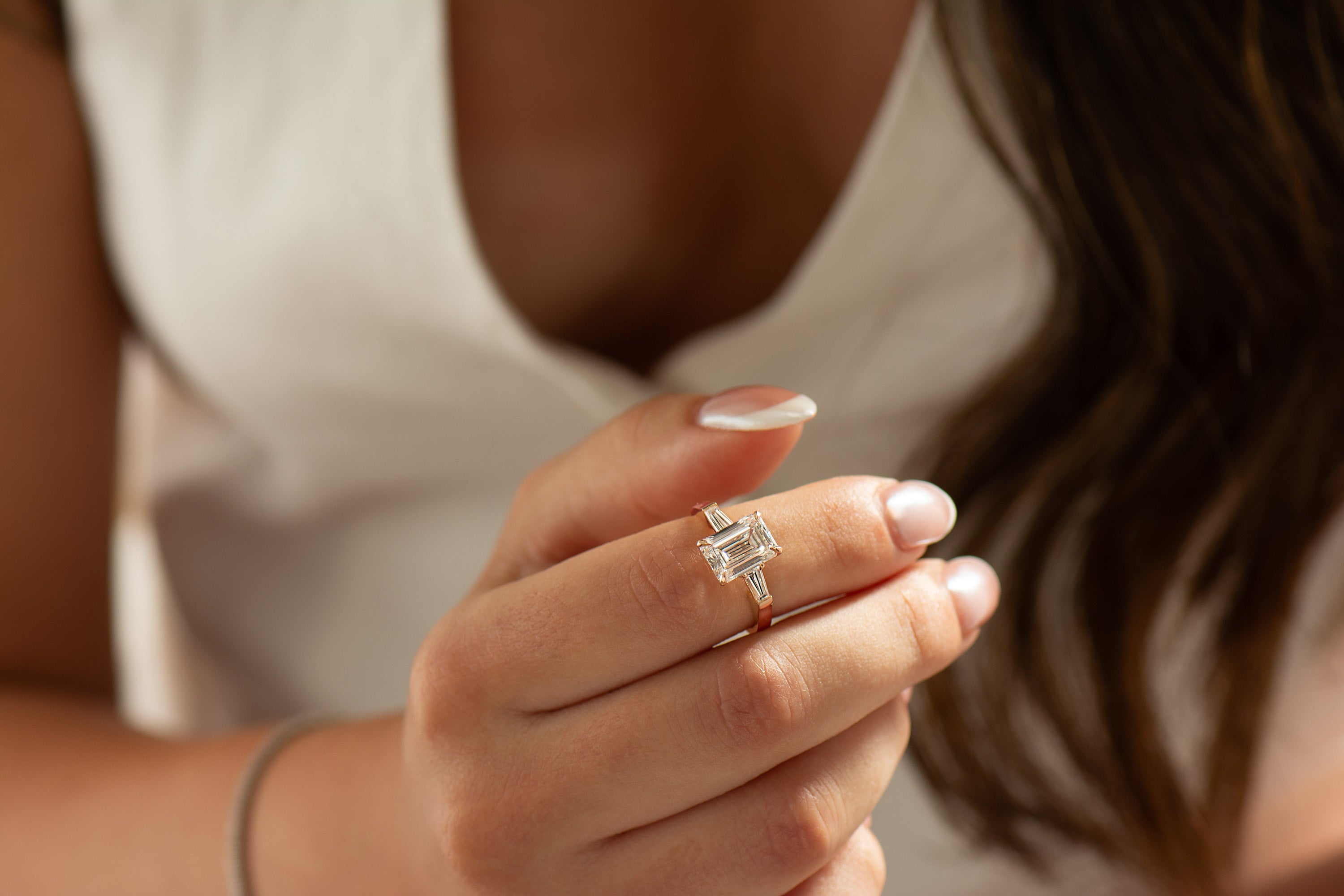 Emerald Cut Engagement Ring