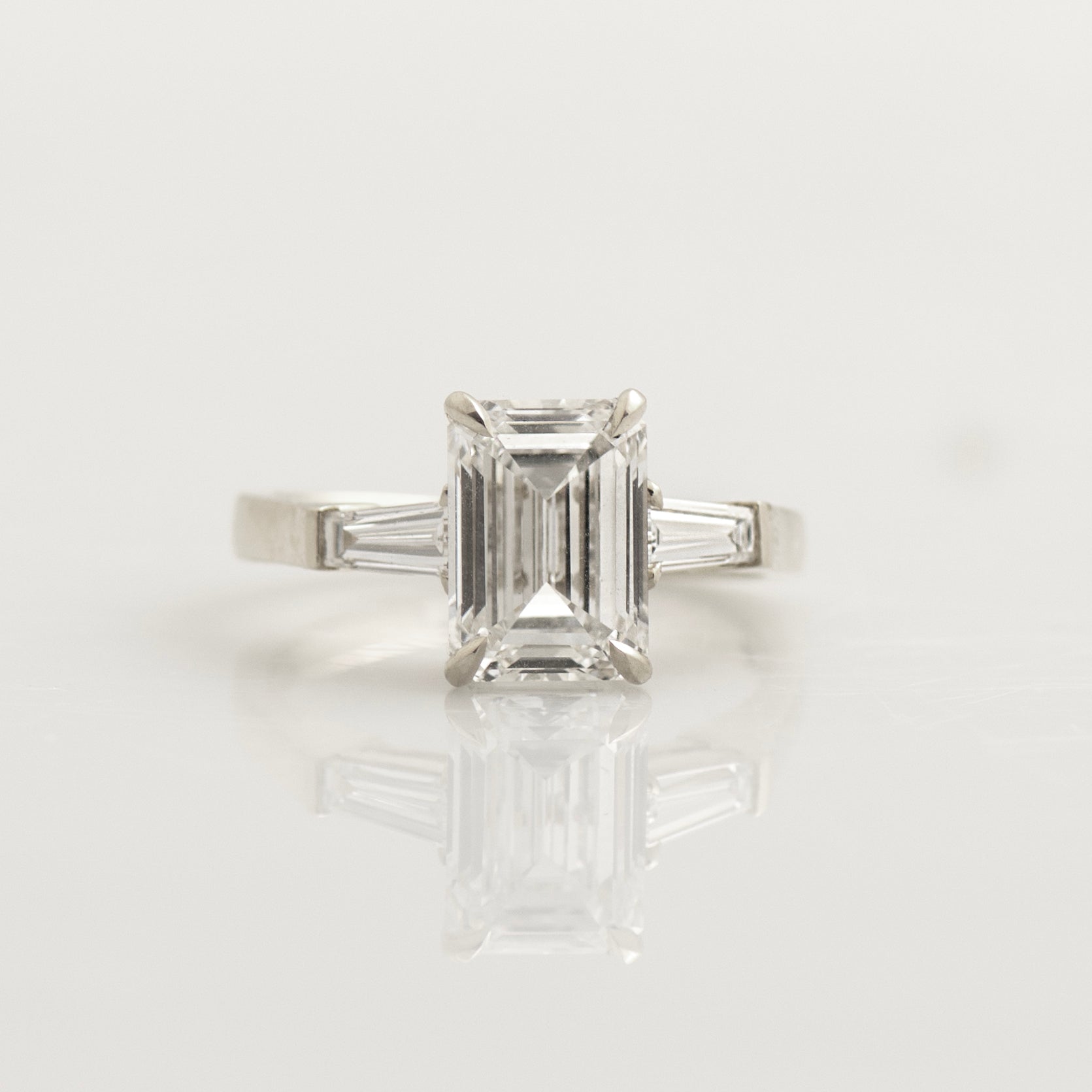 Emerald Cut Engagement Ring