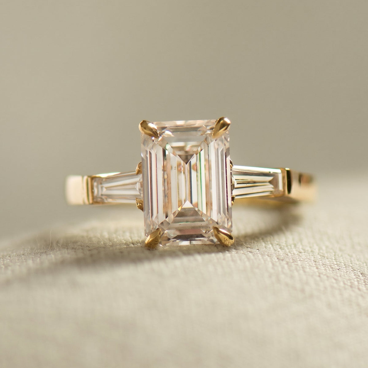 Emerald Cut Engagement Ring