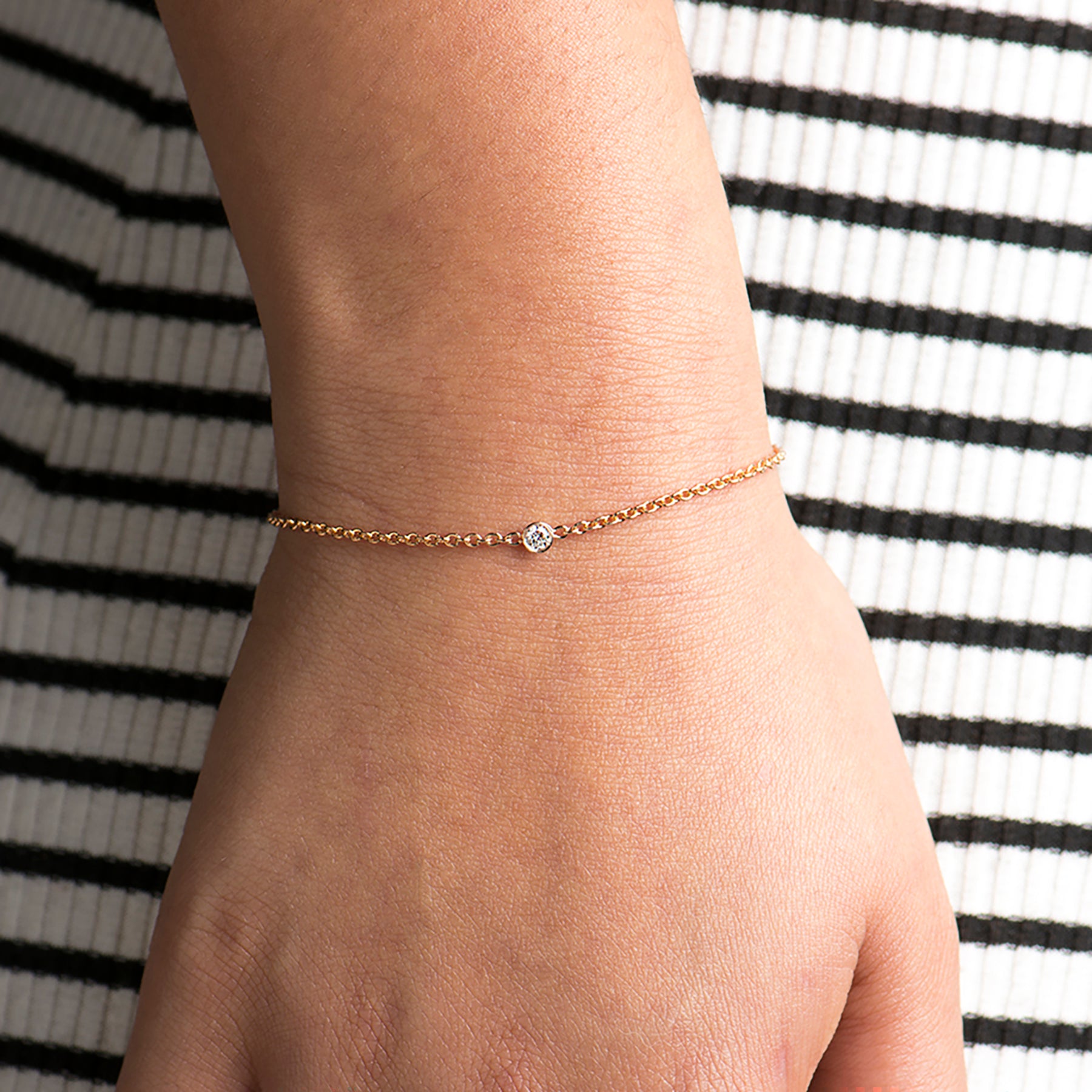 Delicate Diamond Bracelet