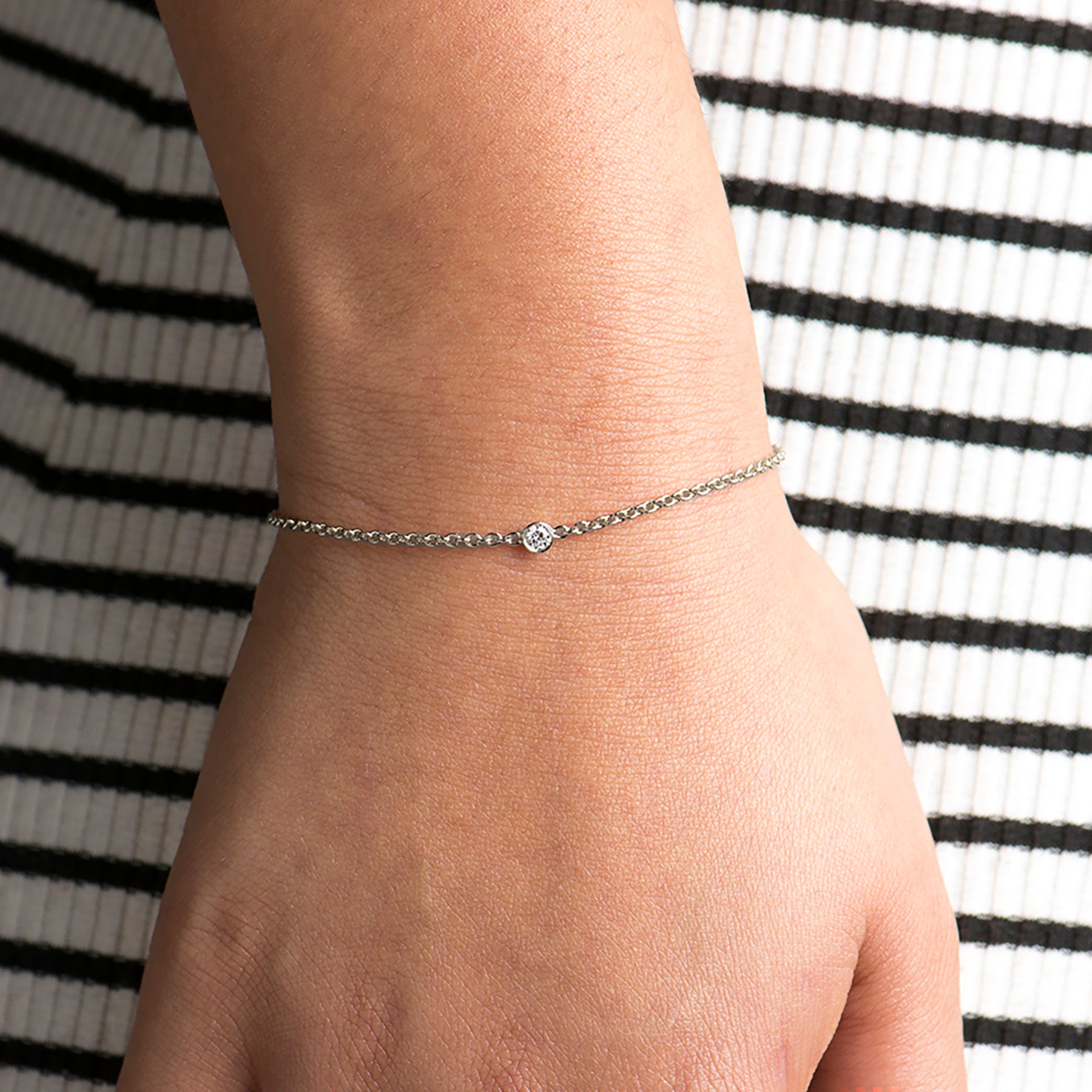 Delicate Diamond Bracelet