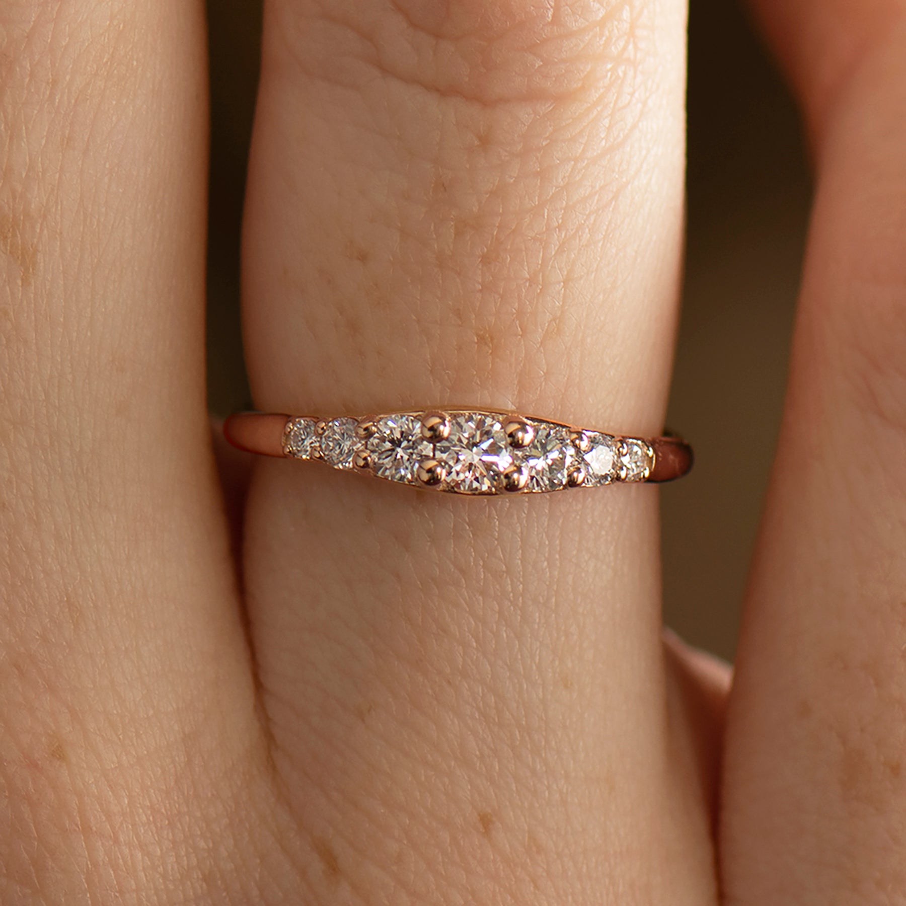 Dainty Engagement Ring