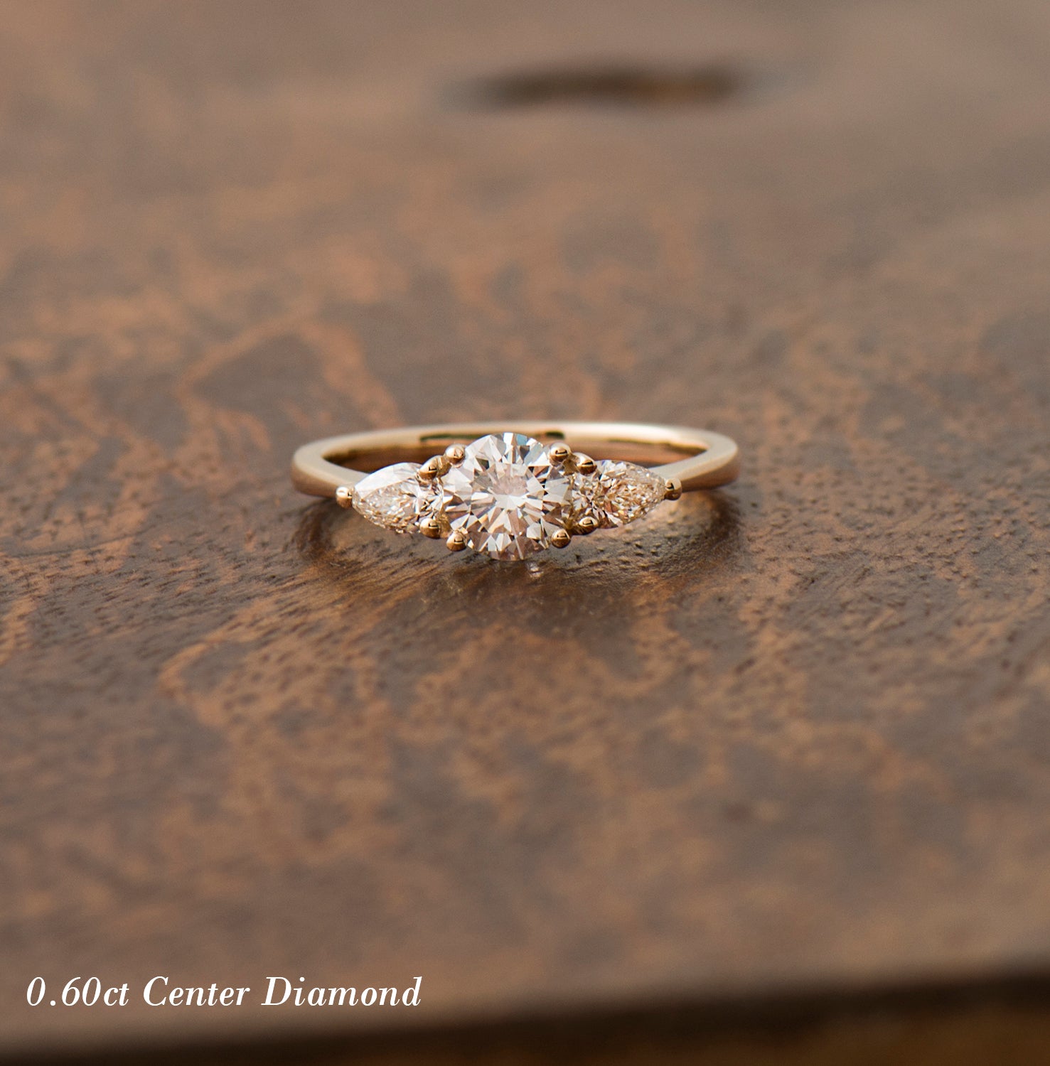Three Stones Engagement Ring