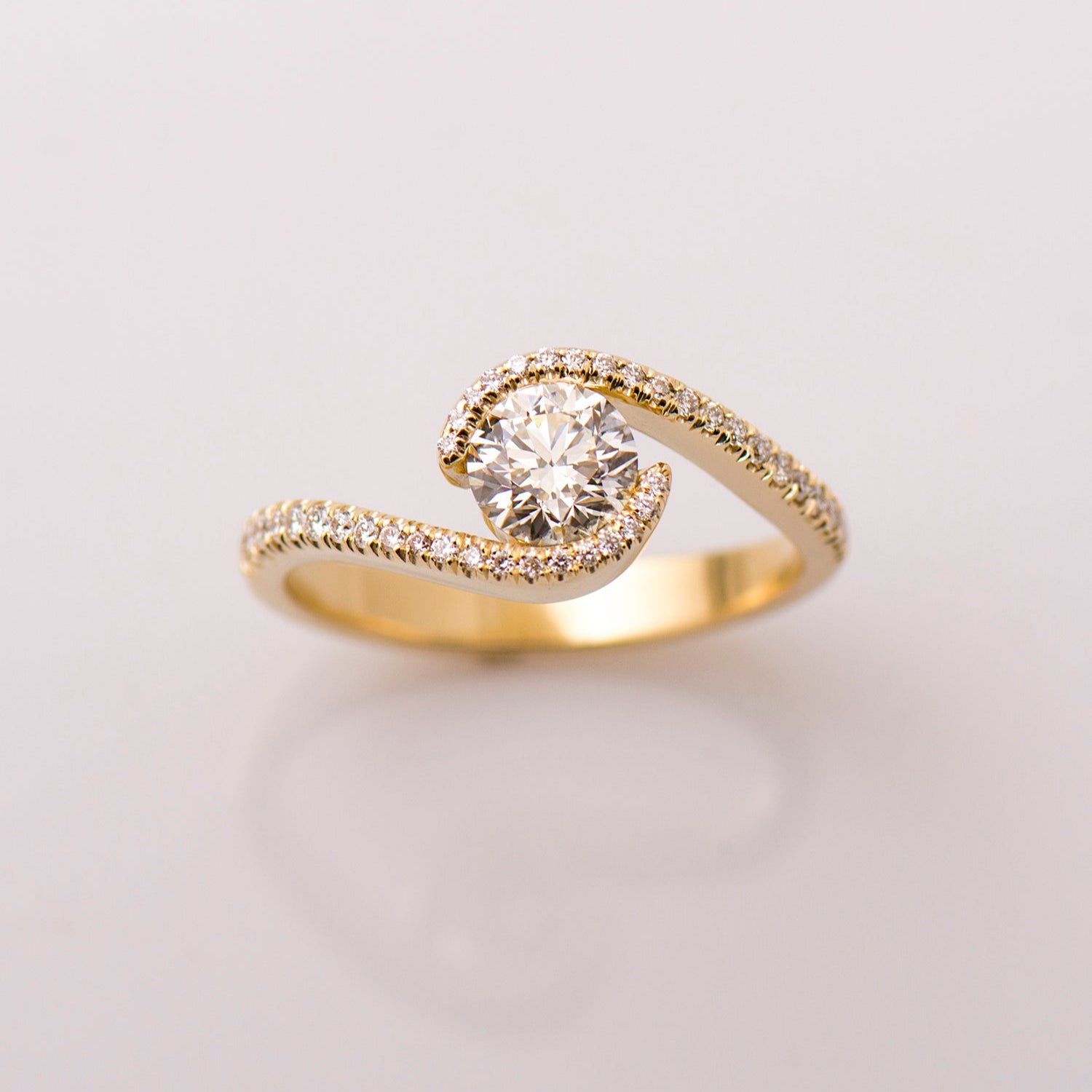 Bypass Engagement Ring