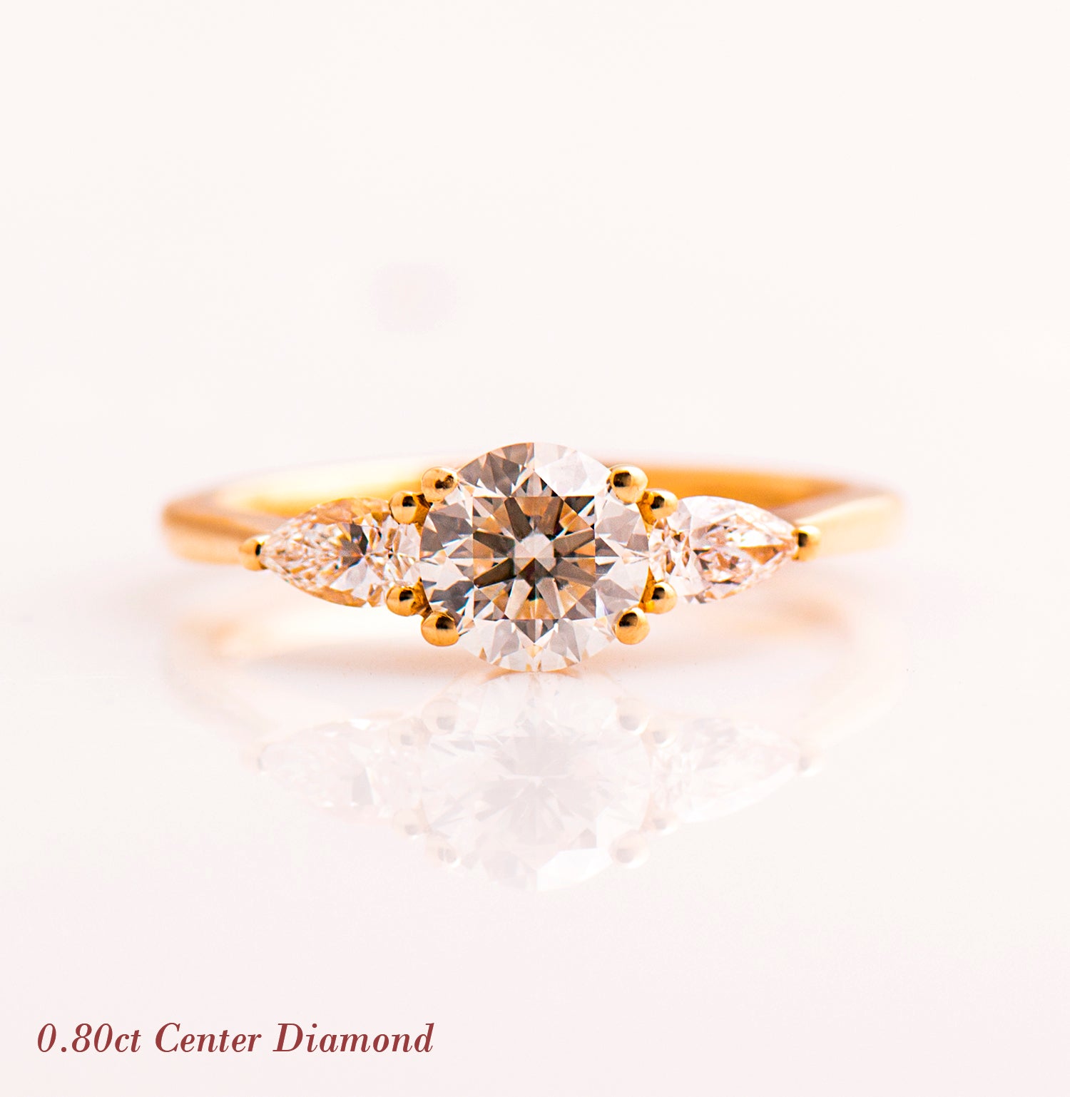 Three Stones Engagement Ring