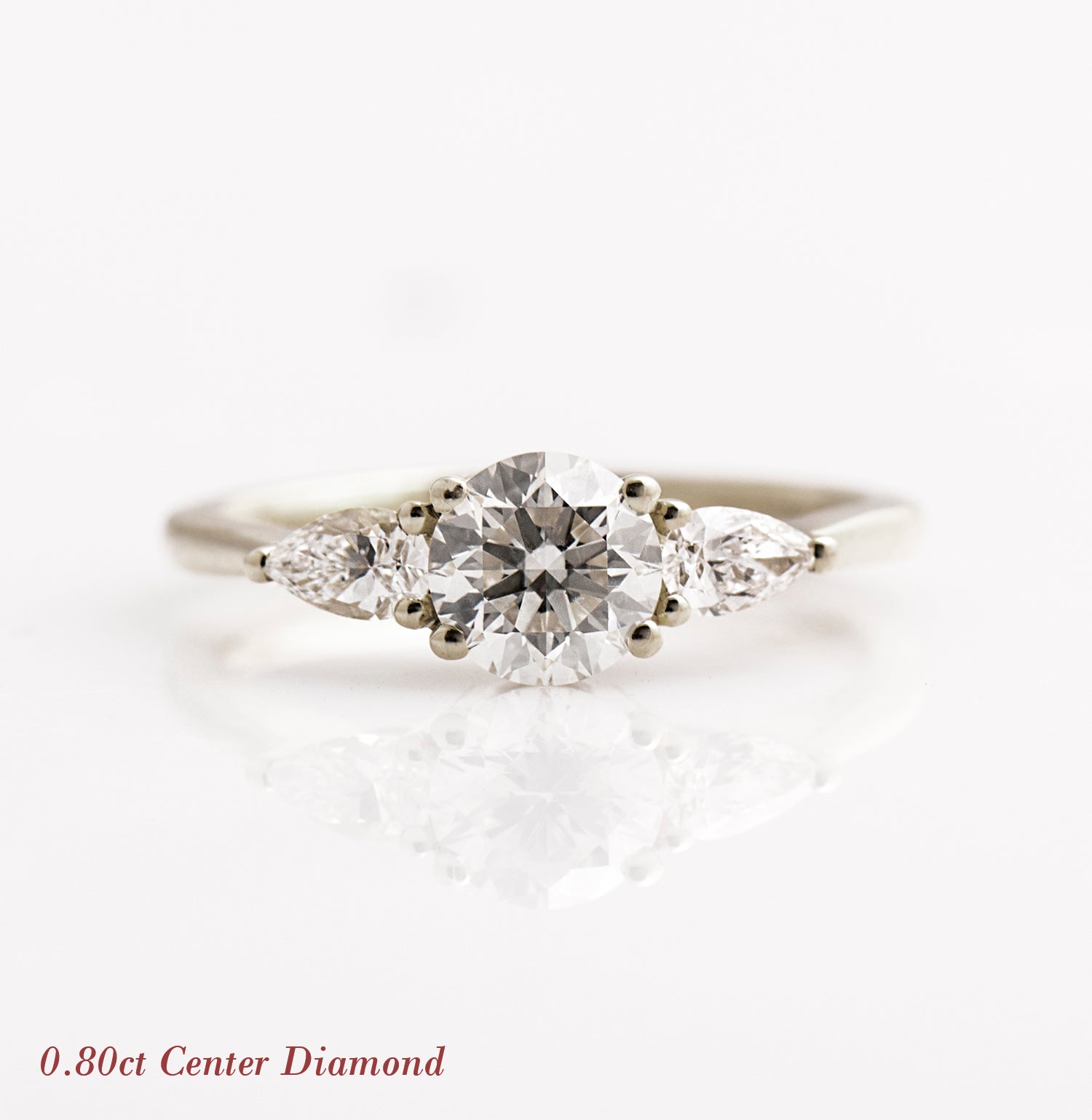 Three Stones Engagement Ring