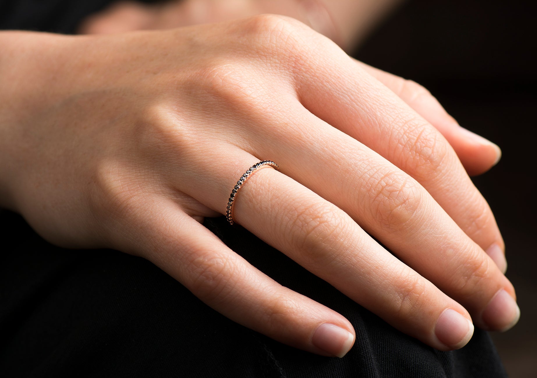 Black Diamond Ring