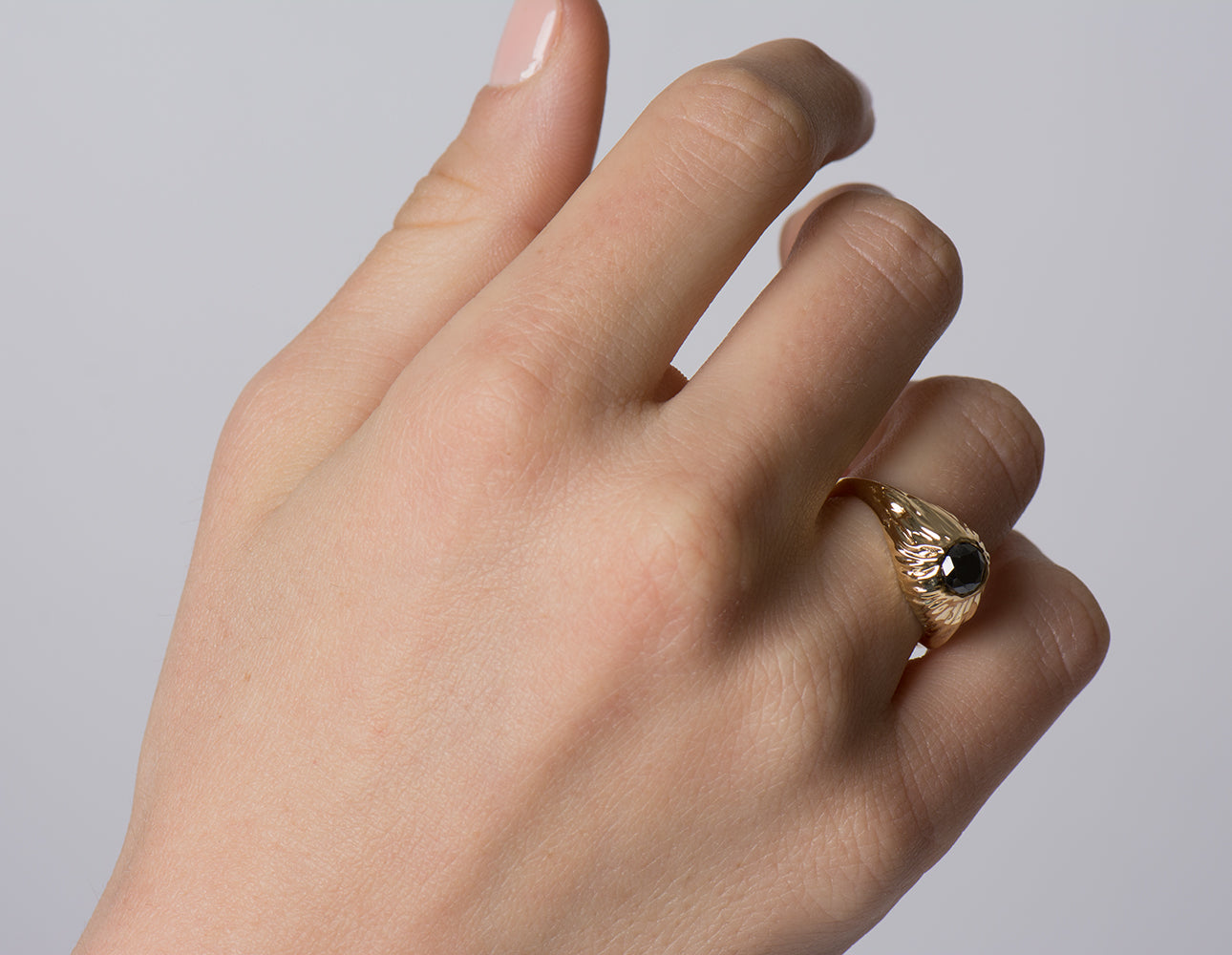 Volcano Ring - Black Diamond