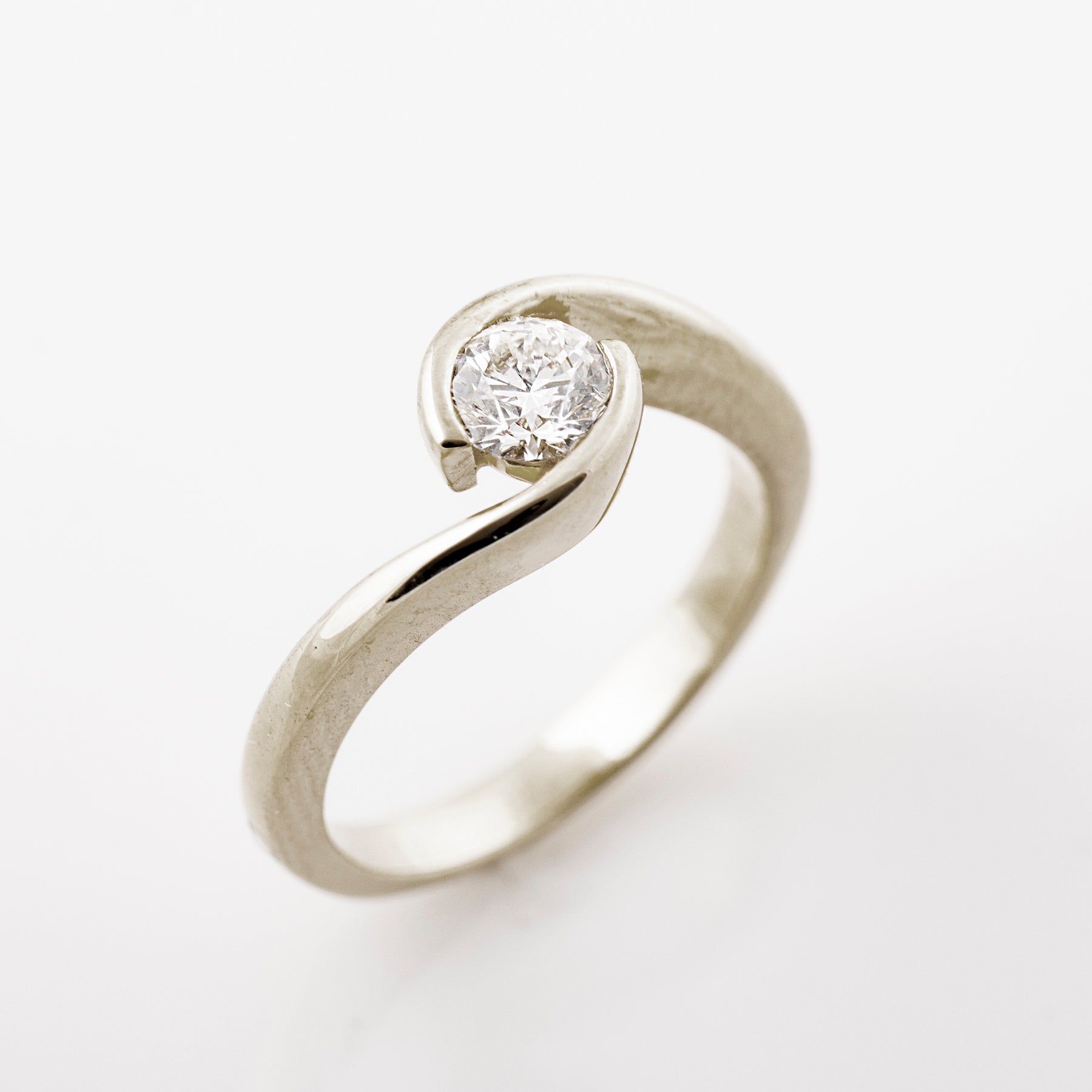 Twisted Engagement Ring