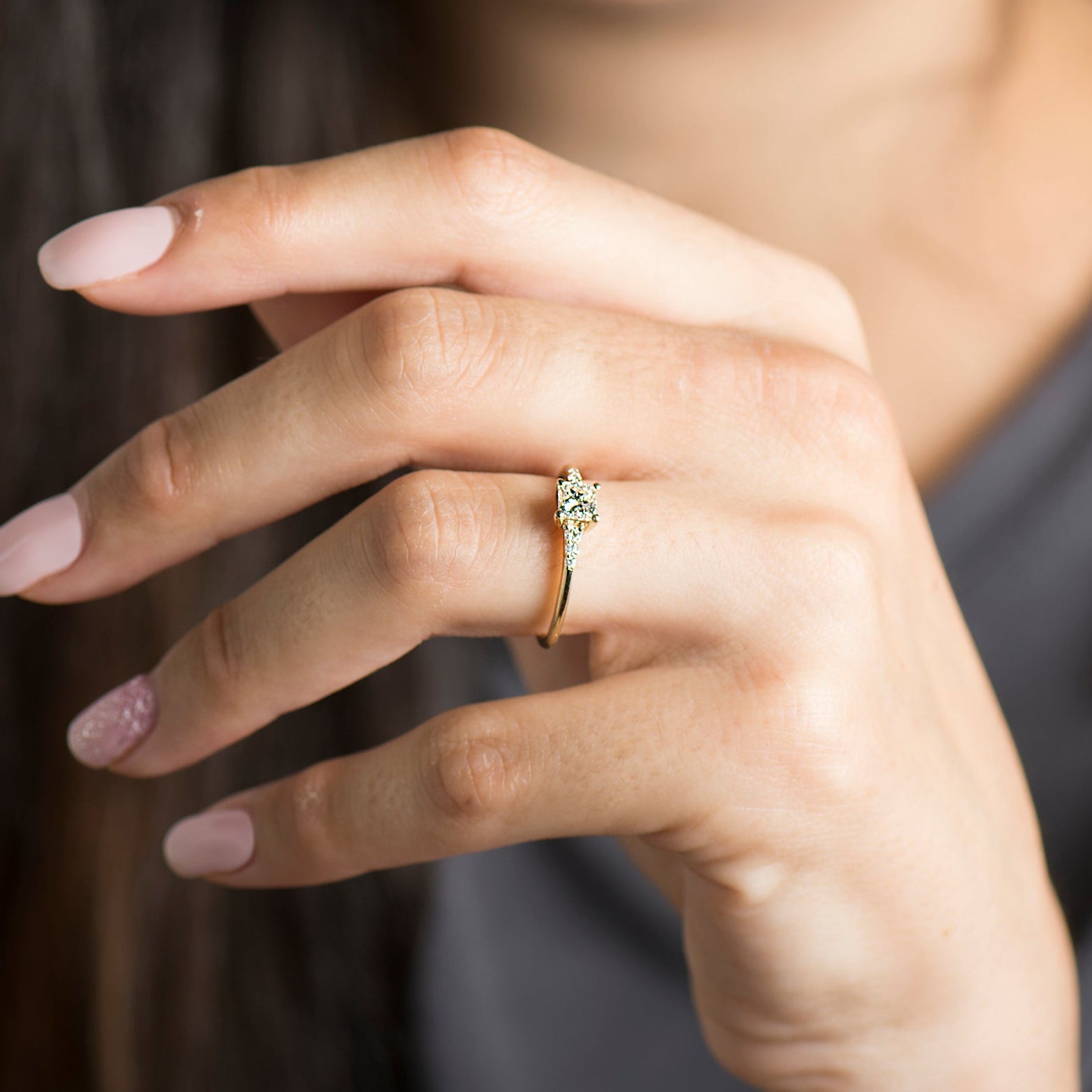 Signature Tapered Ring - Princess