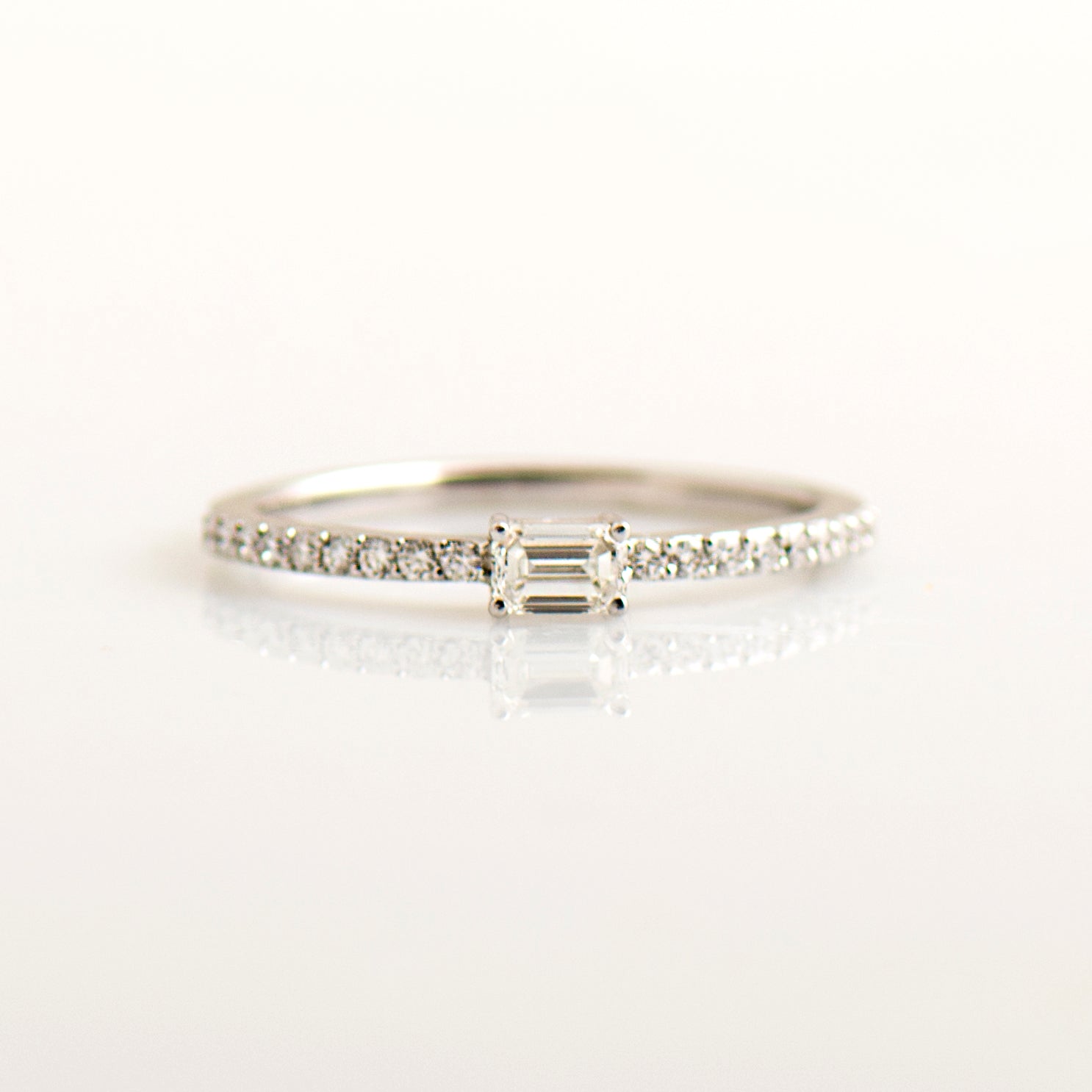 Emerald Diamond Ring