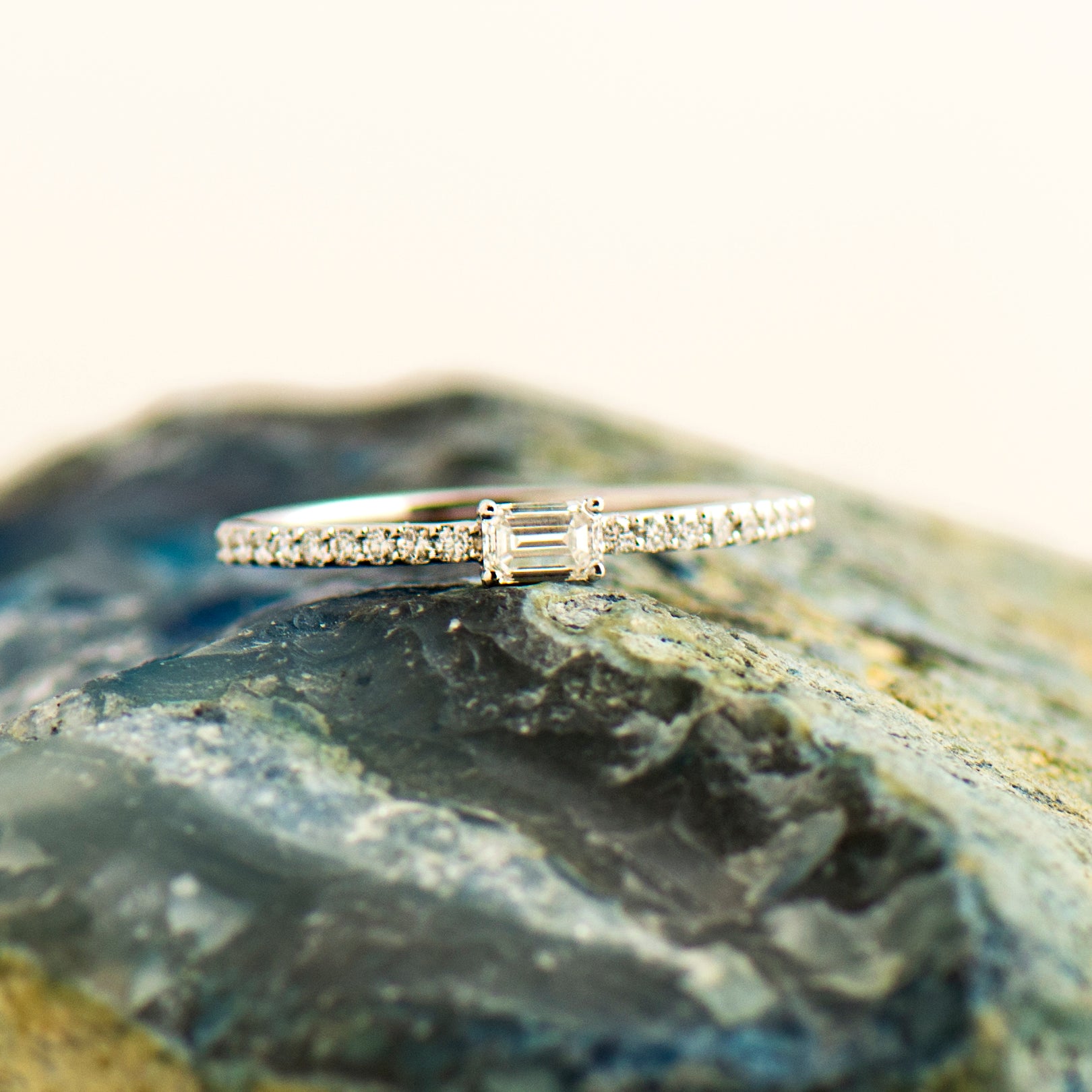 Emerald Diamond Ring