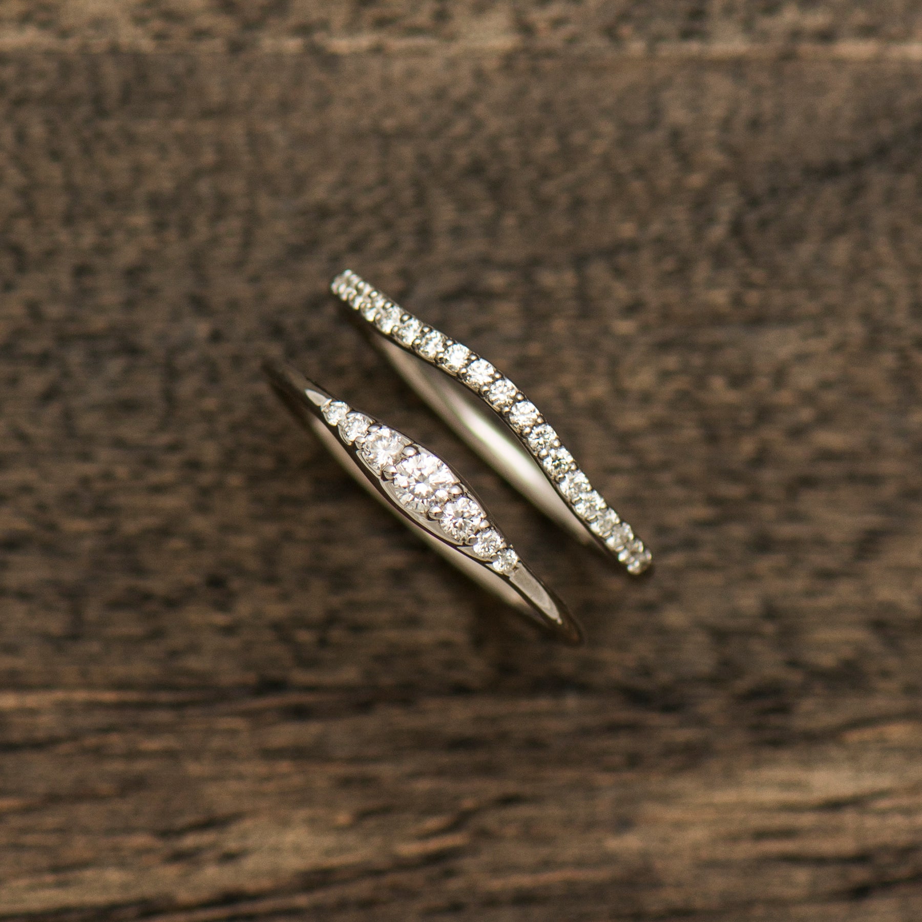 Tiny Round Engagement Ring