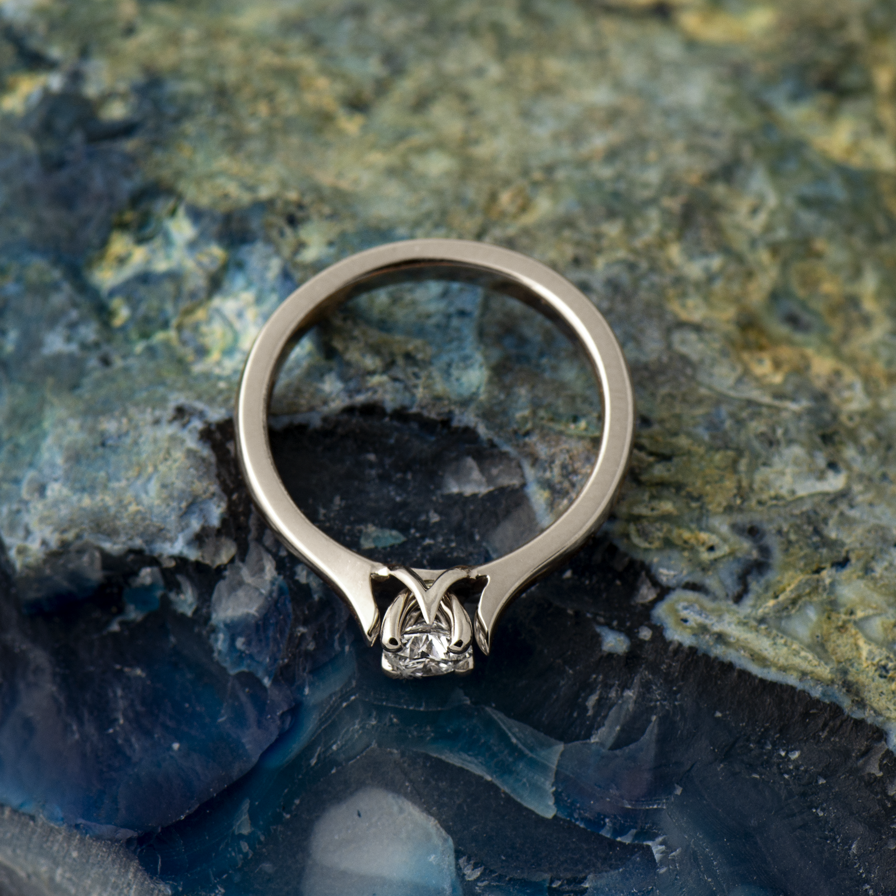 Solitaire Lab Diamond Ring